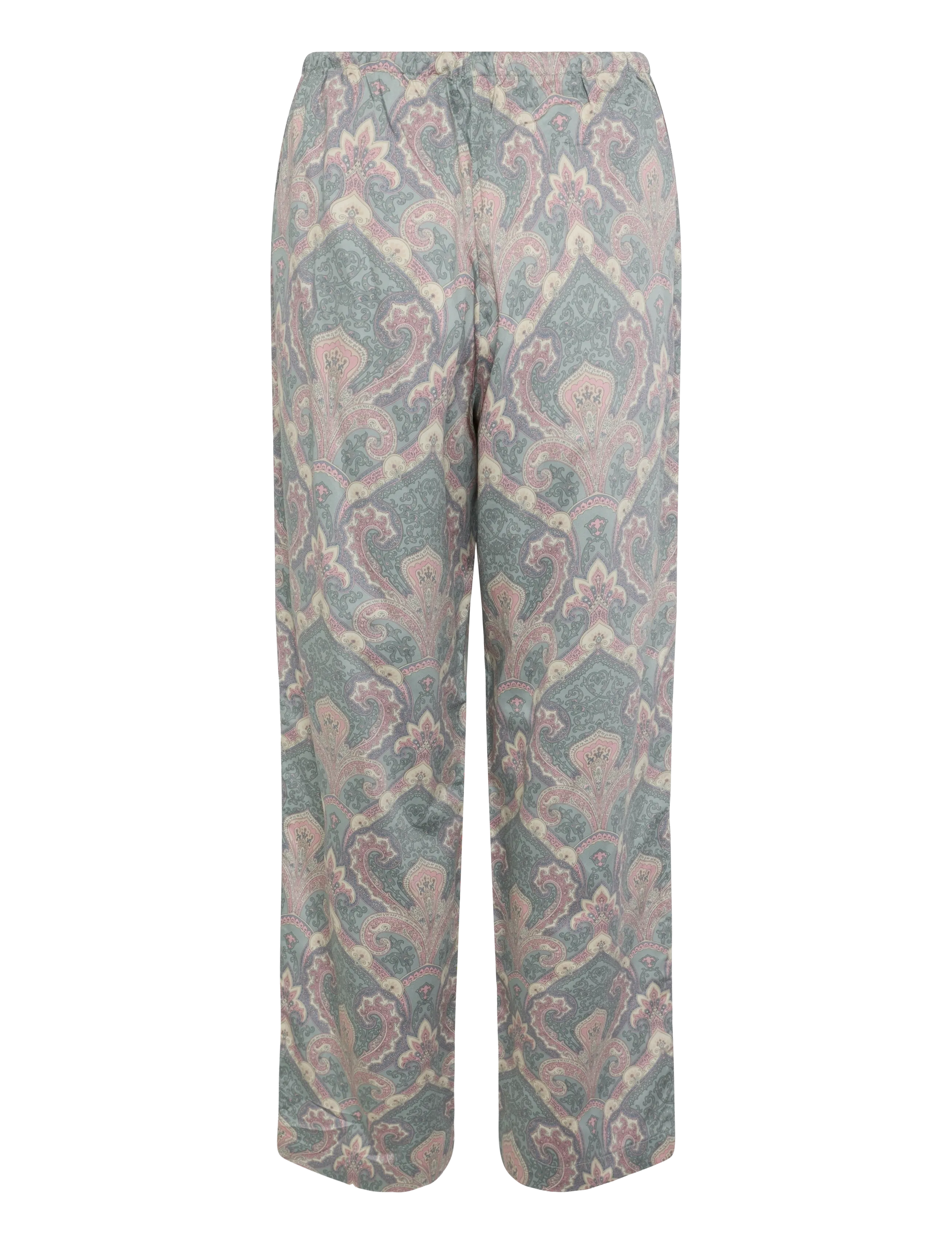 Lauren Ralph Lauren Homewear - LRL L/s notch collar long pant pj s - langärmlige hemden - multi paisley - 4