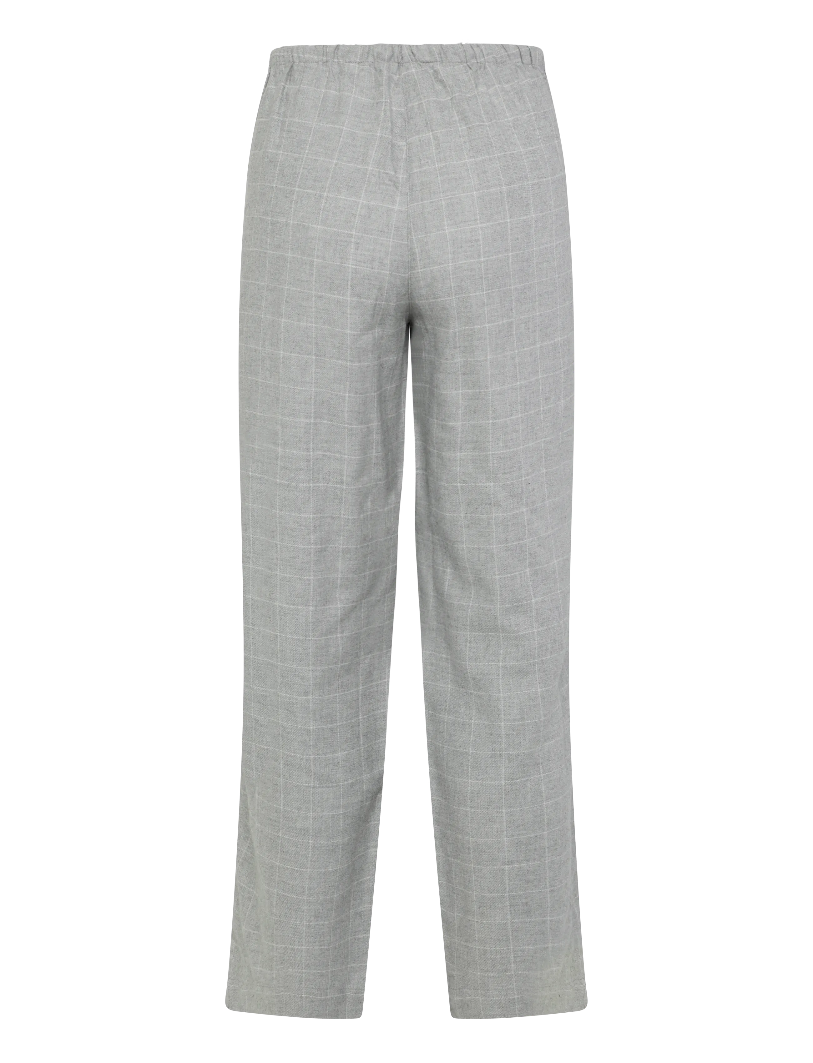Lauren Ralph Lauren Homewear - LRL L/s notch collar long pant pj s - langärmlige hemden - grey print - 4