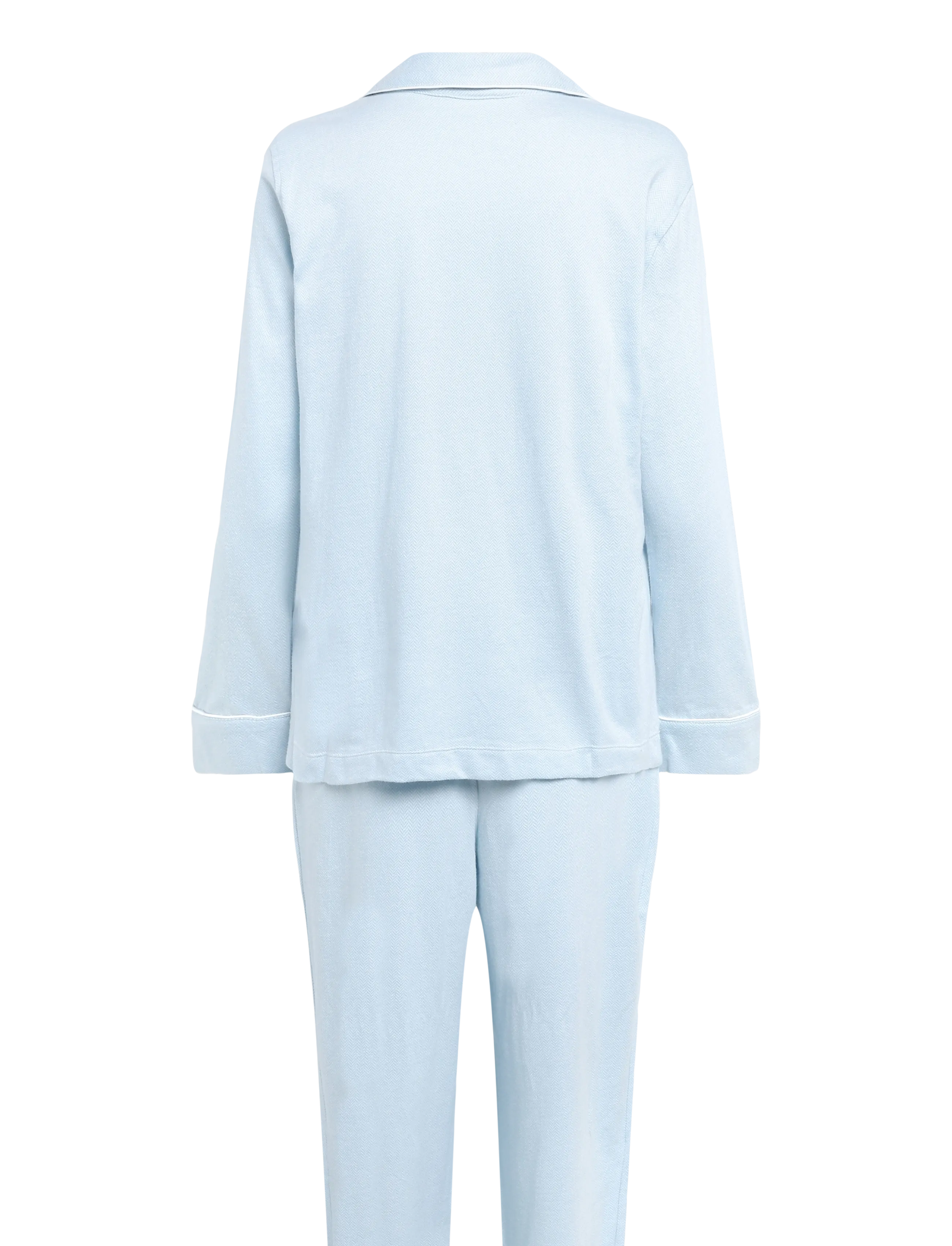 Lauren Ralph Lauren Homewear - LRL L/s notch collar long pant pj s - pidžaamad - blue - 2