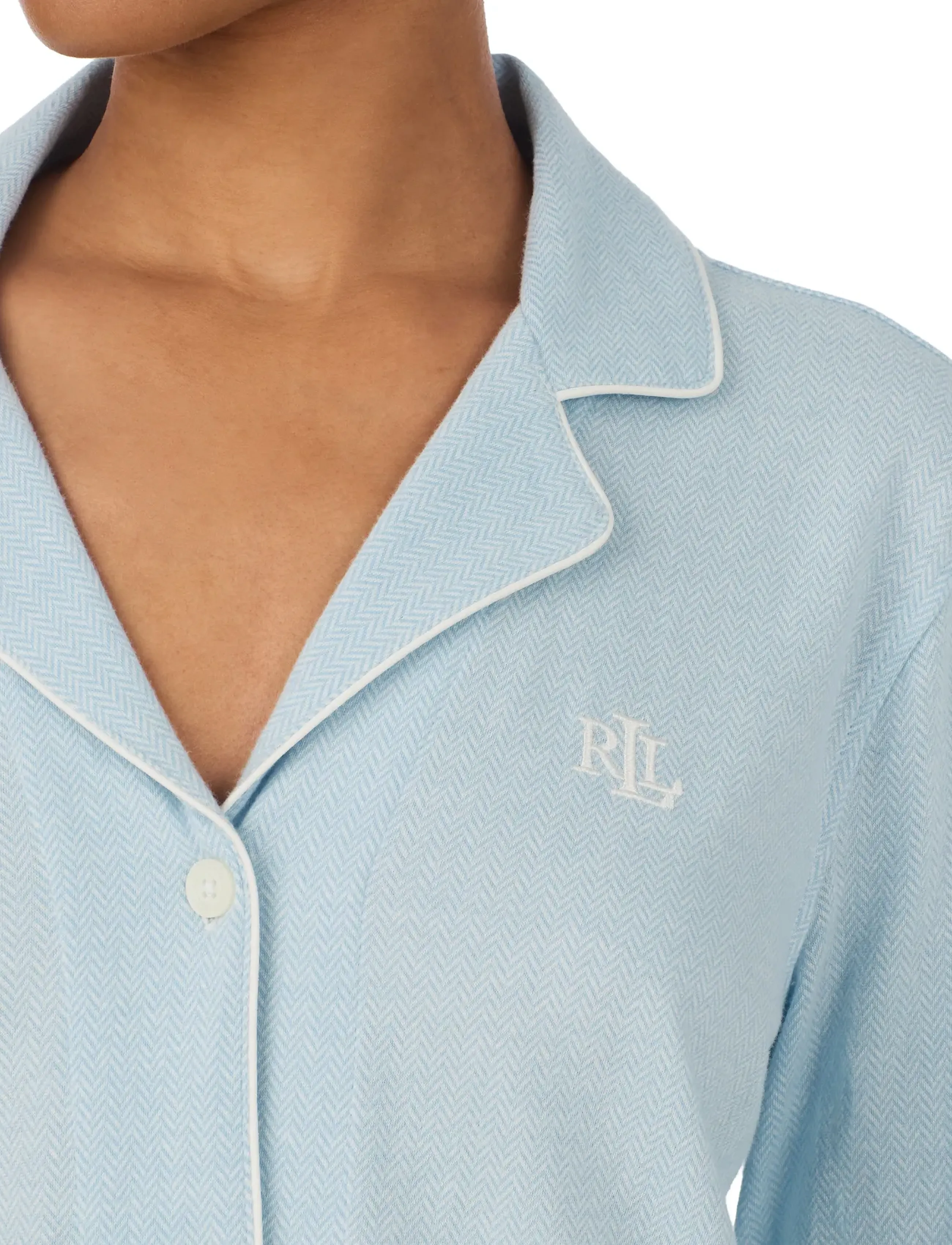 Lauren Ralph Lauren Homewear Lrl L/S Notch Collar Long Pant Pj pyjamas dam – bild 3
