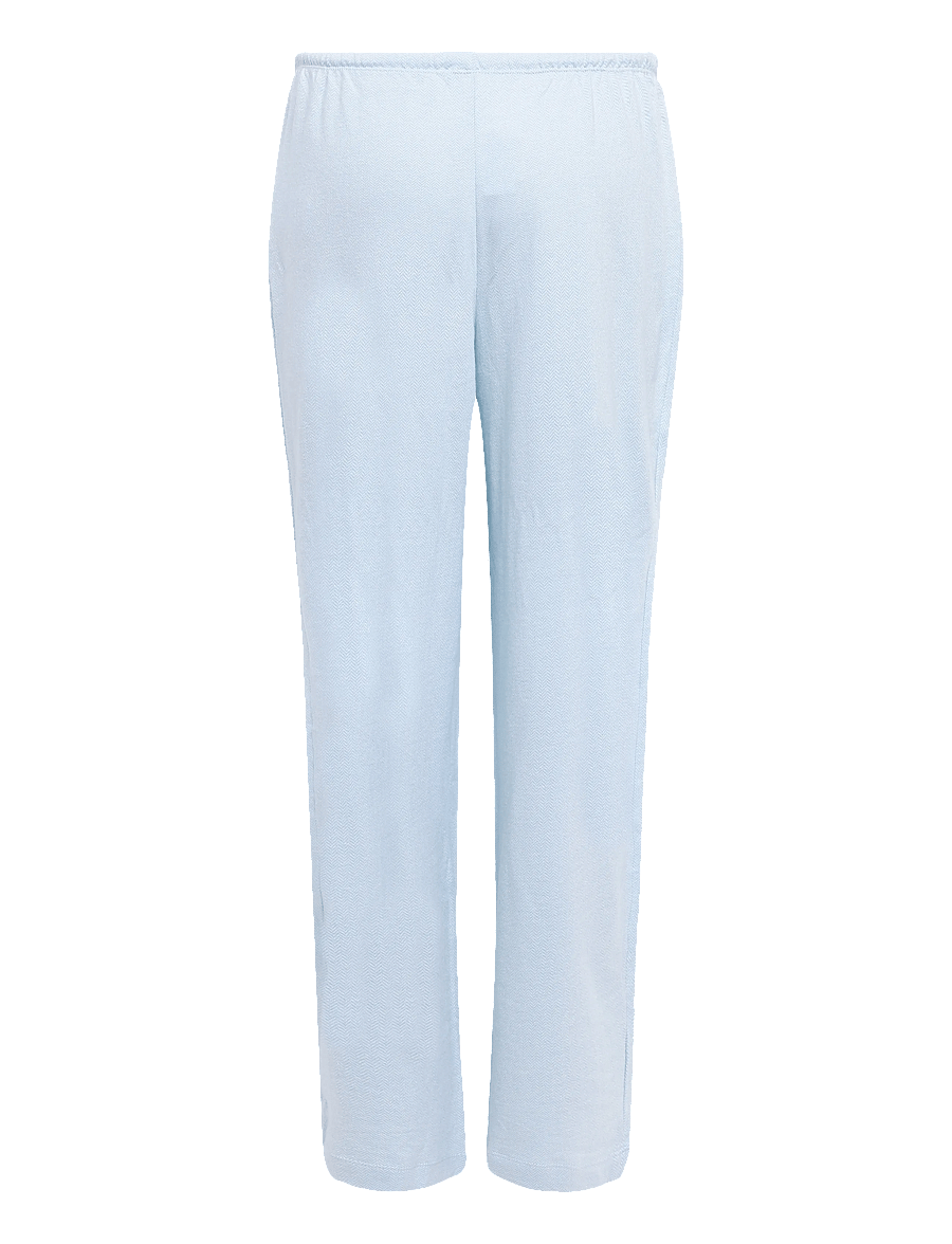 Lauren Ralph Lauren Homewear - LRL L/s notch collar long pant pj s - pidžaamad - blue - 4