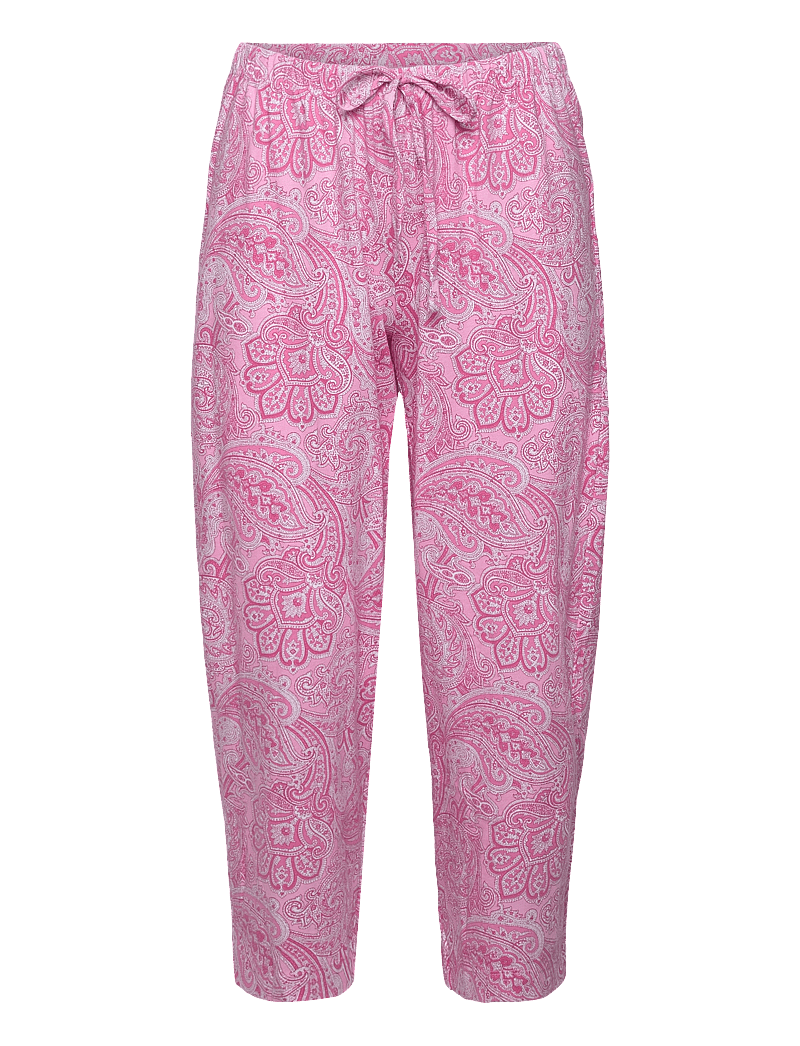 Lauren Ralph Lauren Homewear - LRL HERITAGE 3/4 SL CLASSIC NOTCH PJ SET - pyjamas - pink paisley - 3
