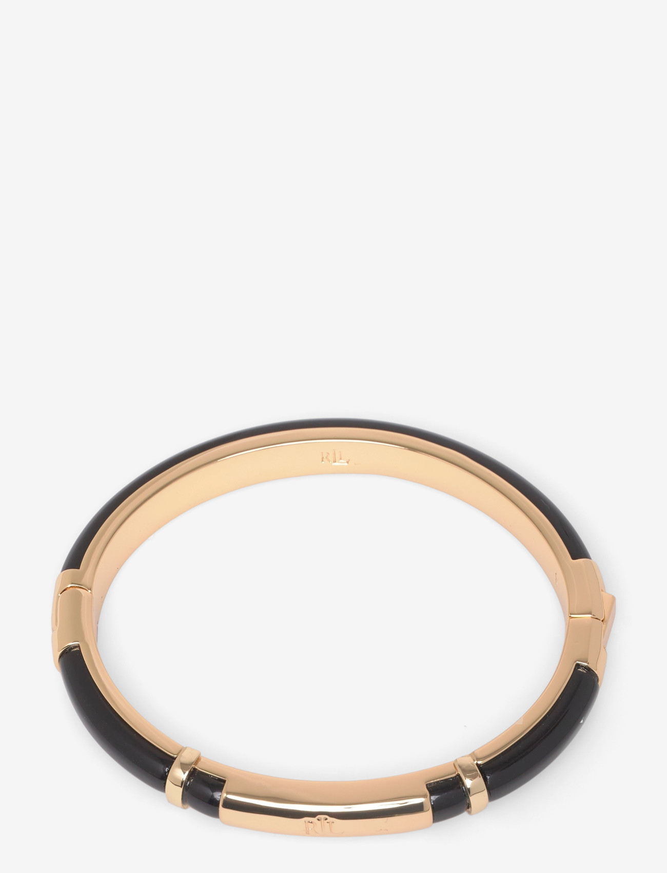 Lauren Ralph Lauren - BR LOGO BANGLE - GLD/JET - bangles - gld/jet - 0