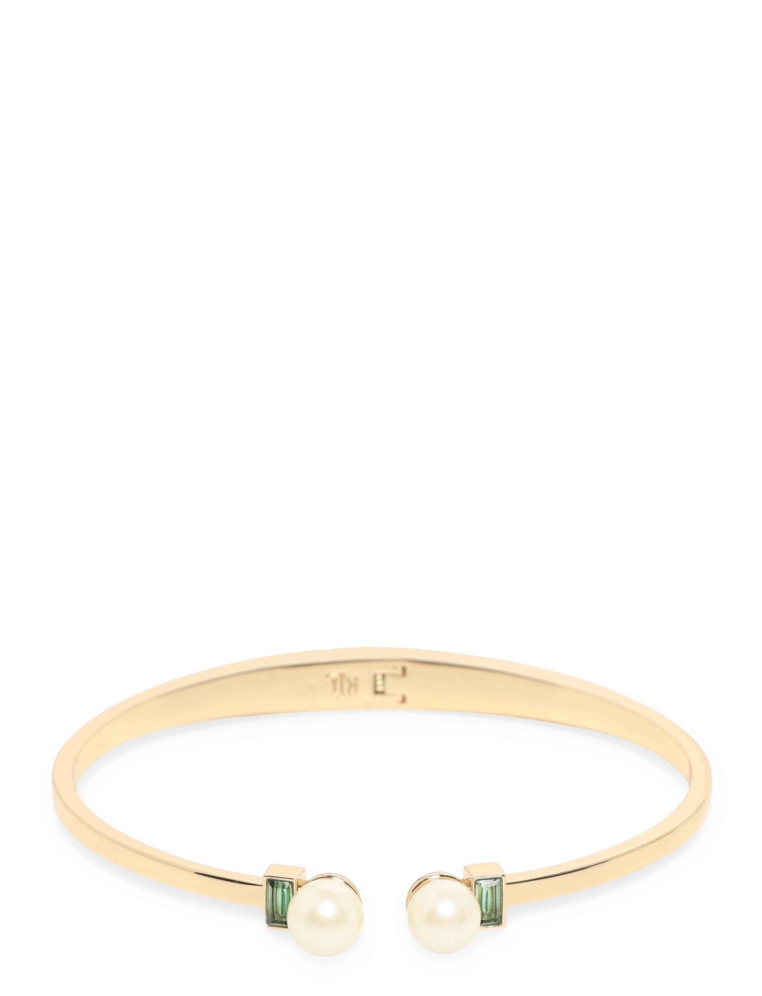 Lauren Ralph Lauren BR PEARL BAGUETTE CUFF - GLD/ERINITE - Perlenarmbänder - GLD/ERINITE / gold
