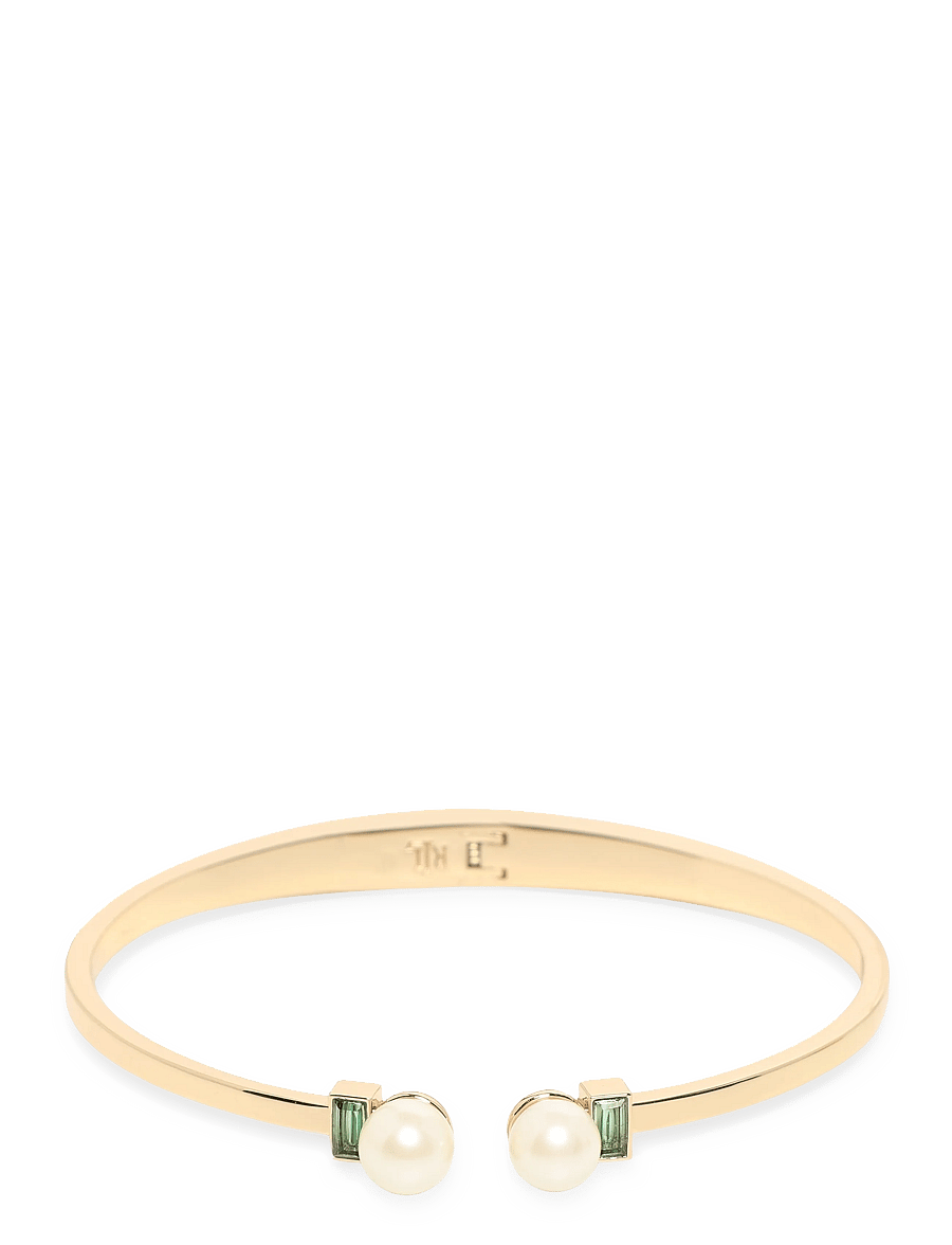 Lauren Ralph Lauren - BR PEARL BAGUETTE CUFF - GLD/ERINITE - bracelet de perles - gld/erinite - 1