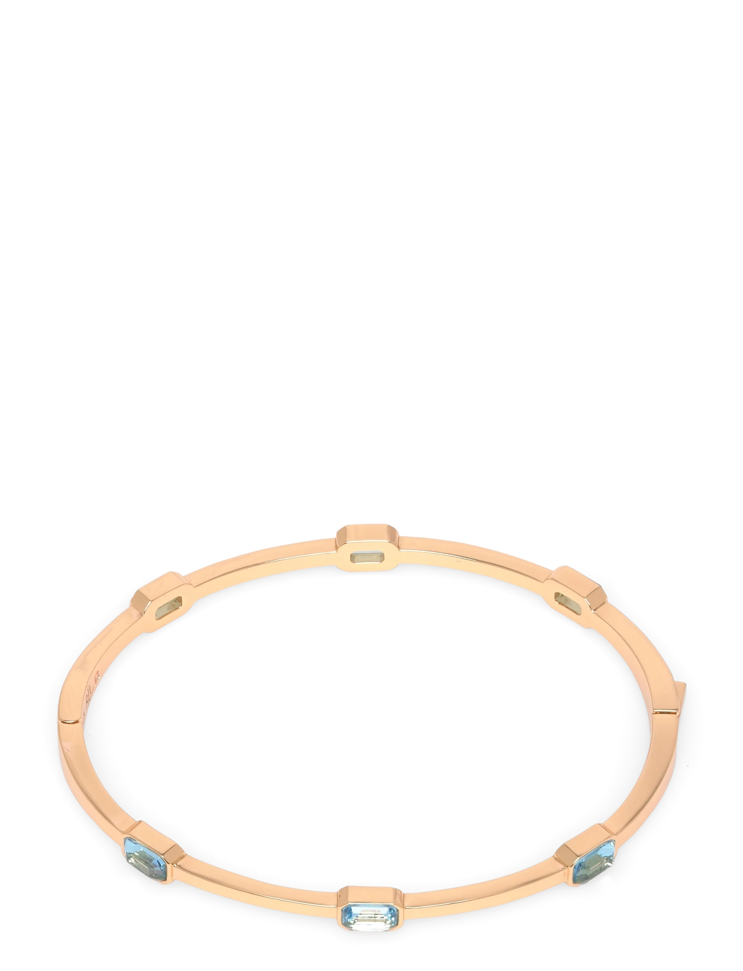 Lauren Ralph Lauren BR STONE BANGLE - GLD/AQUA - Naiste pidulikud riided - GLD/AQUA / gold