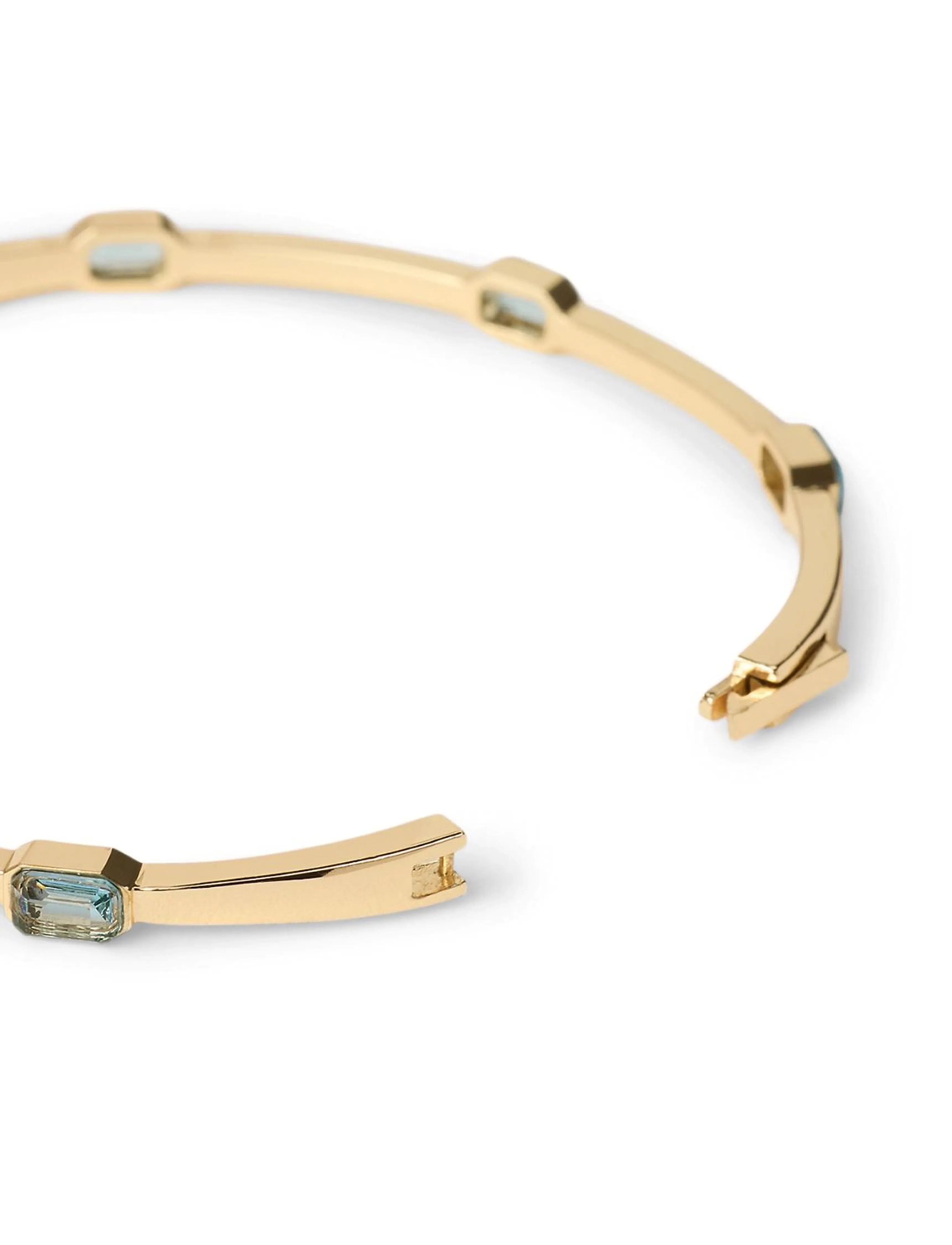 Lauren Ralph Lauren - BR STONE BANGLE - GLD/AQUA - armringe - gld/aqua - 3