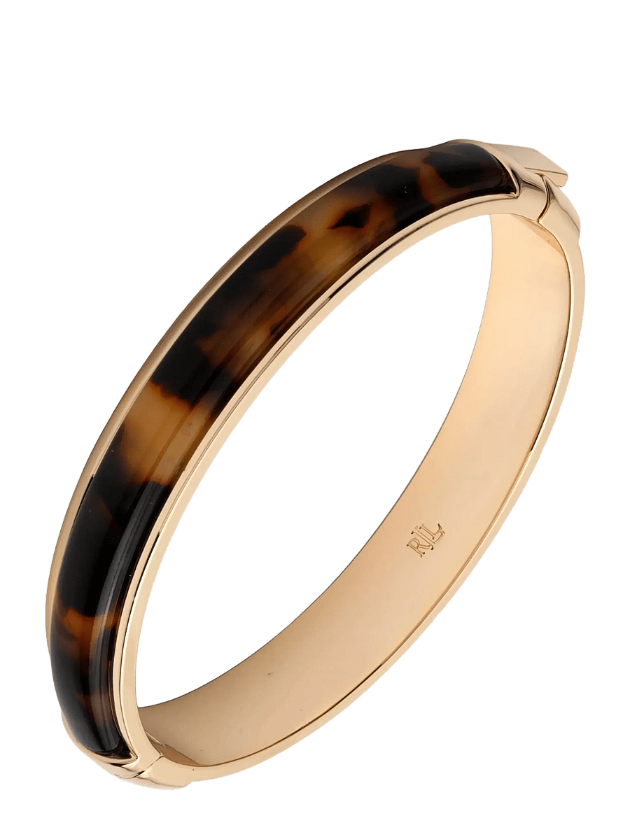 Lauren Ralph Lauren - BR TORT BANGLE - GLD/TORT - bransoletki - gld/tort - 1