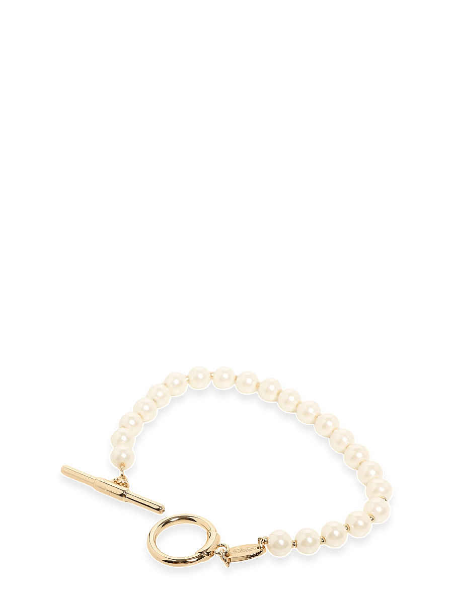Lauren Ralph Lauren - BR 7.25IN LRL PEARL FLEX - GLD/WHITE - perlenarmbänder - gld/white - 1