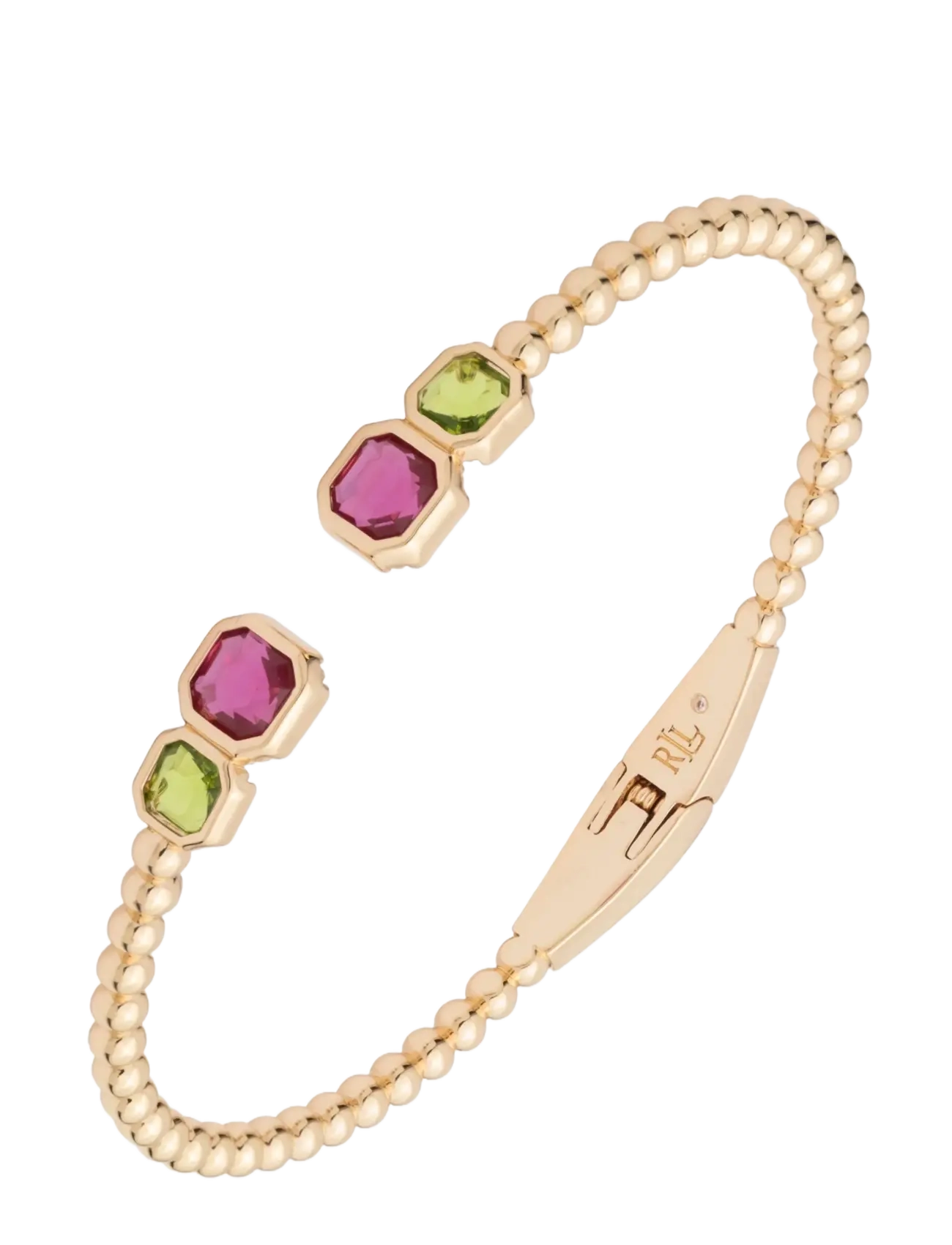 Lauren Ralph Lauren BR BEADED STONE CUFF- GLD/ MULTI - Accessories - GLD/ MULTI / gold
