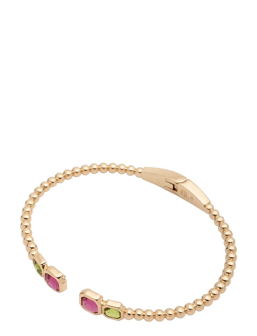 Lauren Ralph Lauren - BR BEADED STONE CUFF- GLD/ MULTI - armringe - gld/ multi - 2