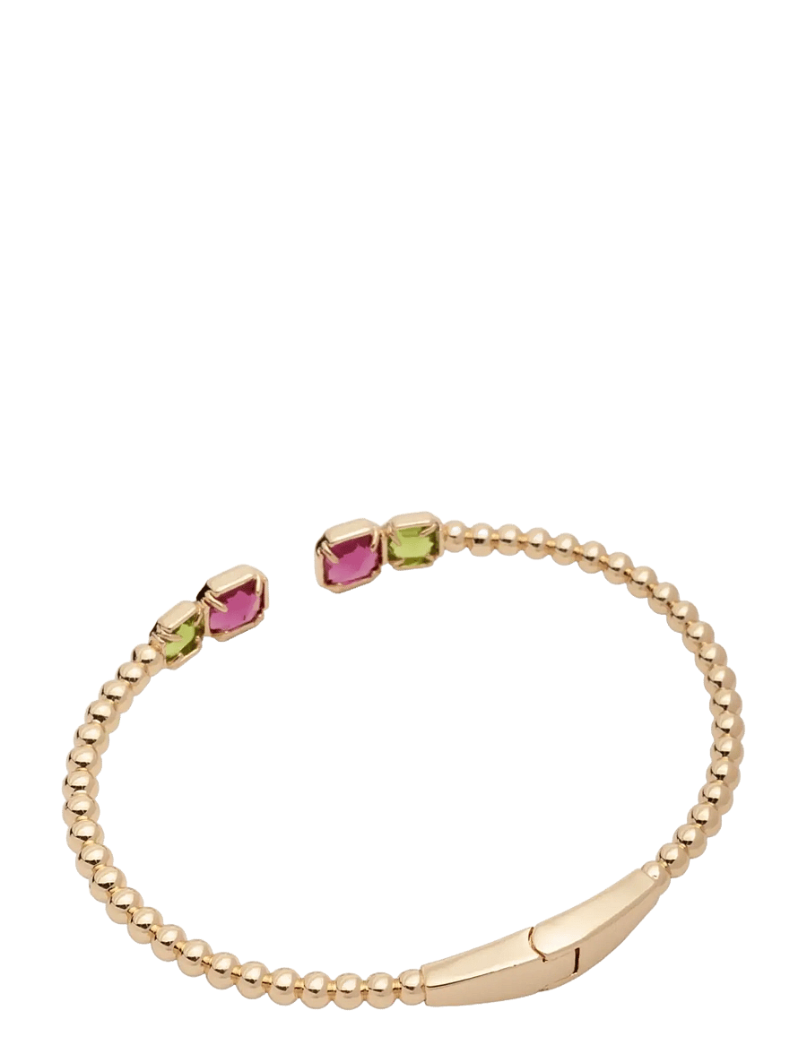 Lauren Ralph Lauren - BR BEADED STONE CUFF- GLD/ MULTI - armringe - gld/ multi - 3