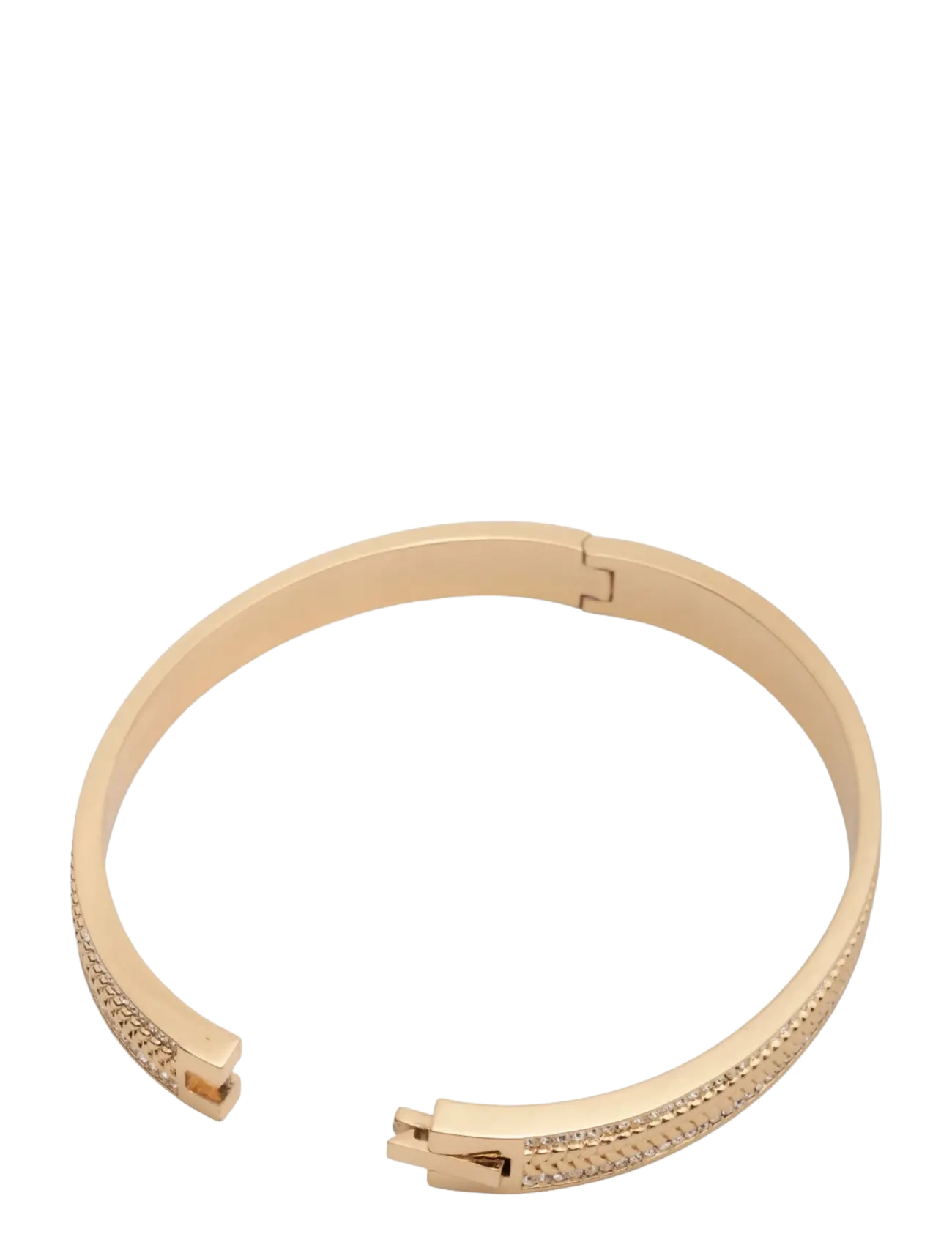 Lauren Ralph Lauren - BR PAVE HERRINGBONE BANGLE- GLD/ CRY - armringe - gld/ cry - 3