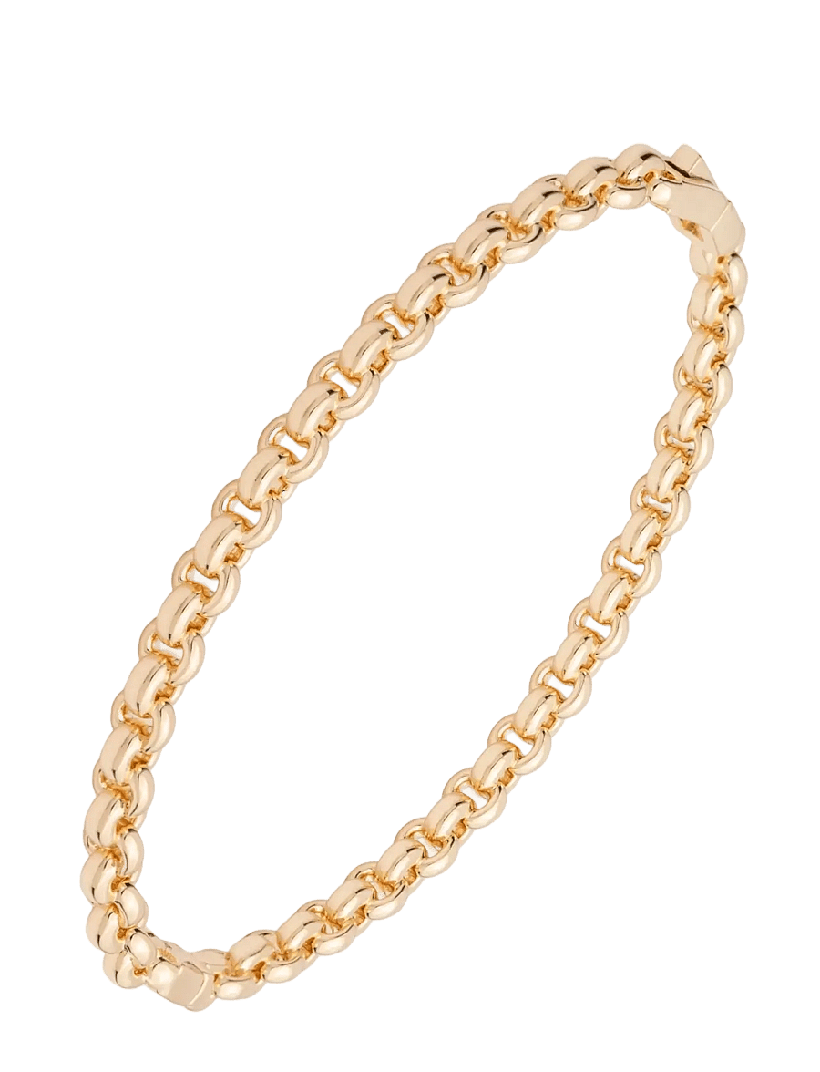 Lauren Ralph Lauren - BR ROLO CHAIN BANGLE- GLD - armringe - gld - 1