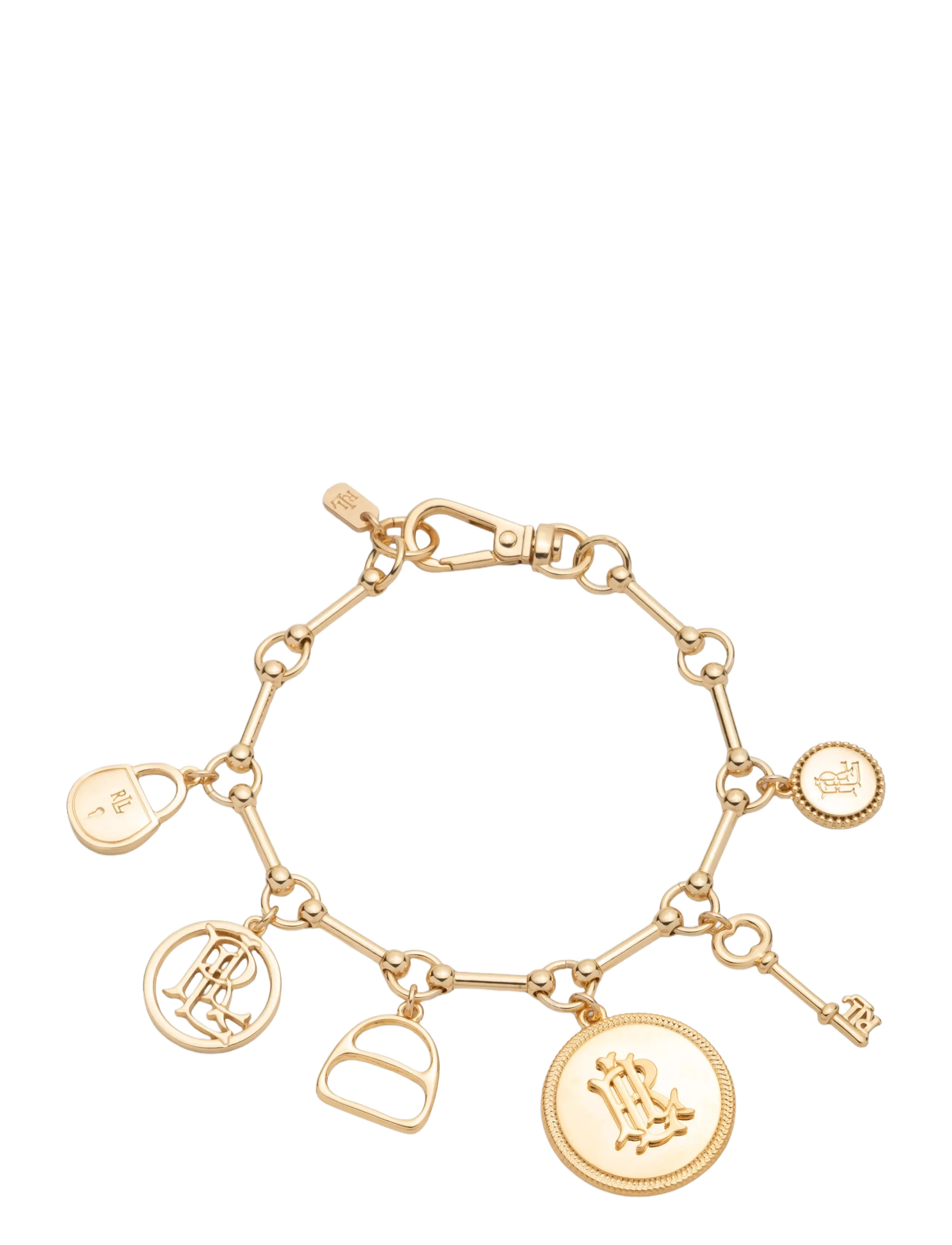 Lauren Ralph Lauren BR 7.25IN CHARMY LOGO FLEX- TWO - Armbänder - TWO / gold