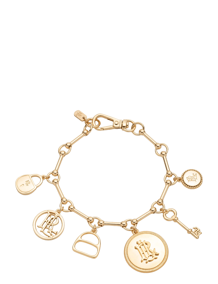 Lauren Ralph Lauren - BR 7.25IN CHARMY LOGO FLEX- TWO - kettenarmbänder - two - 1