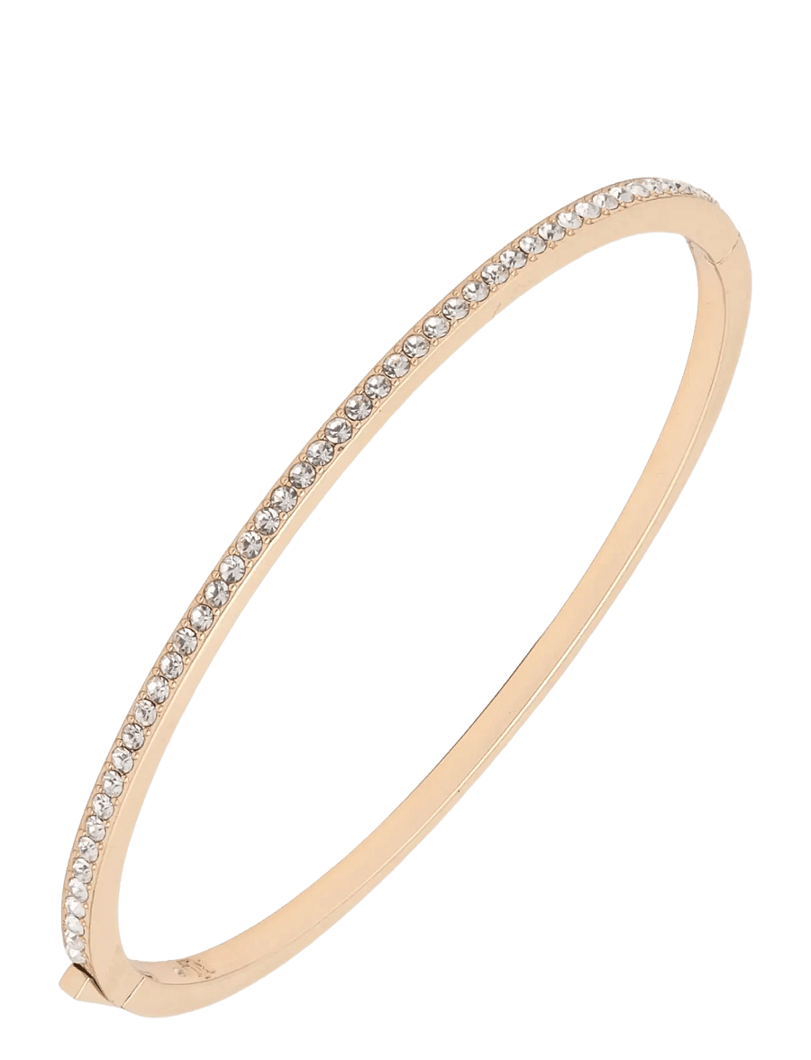 Lauren Ralph Lauren - BOX BR PAVE BANGLE - GLD/CRY - armreifen - gld/cry - 0