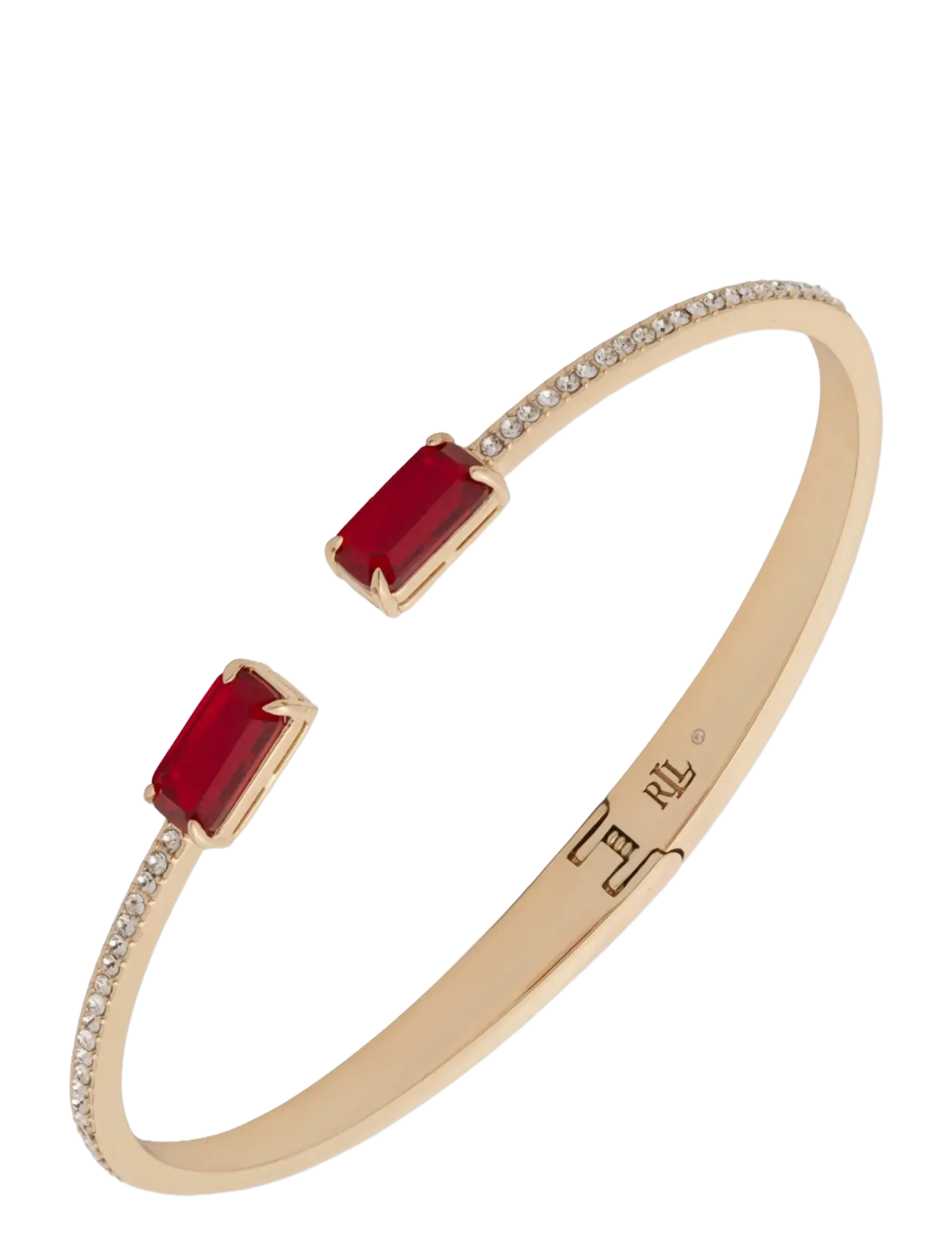 Lauren Ralph Lauren BR BAGUETTE CUFF - GLD/SIAM - Armbänder - GLD/ SIAM / gold