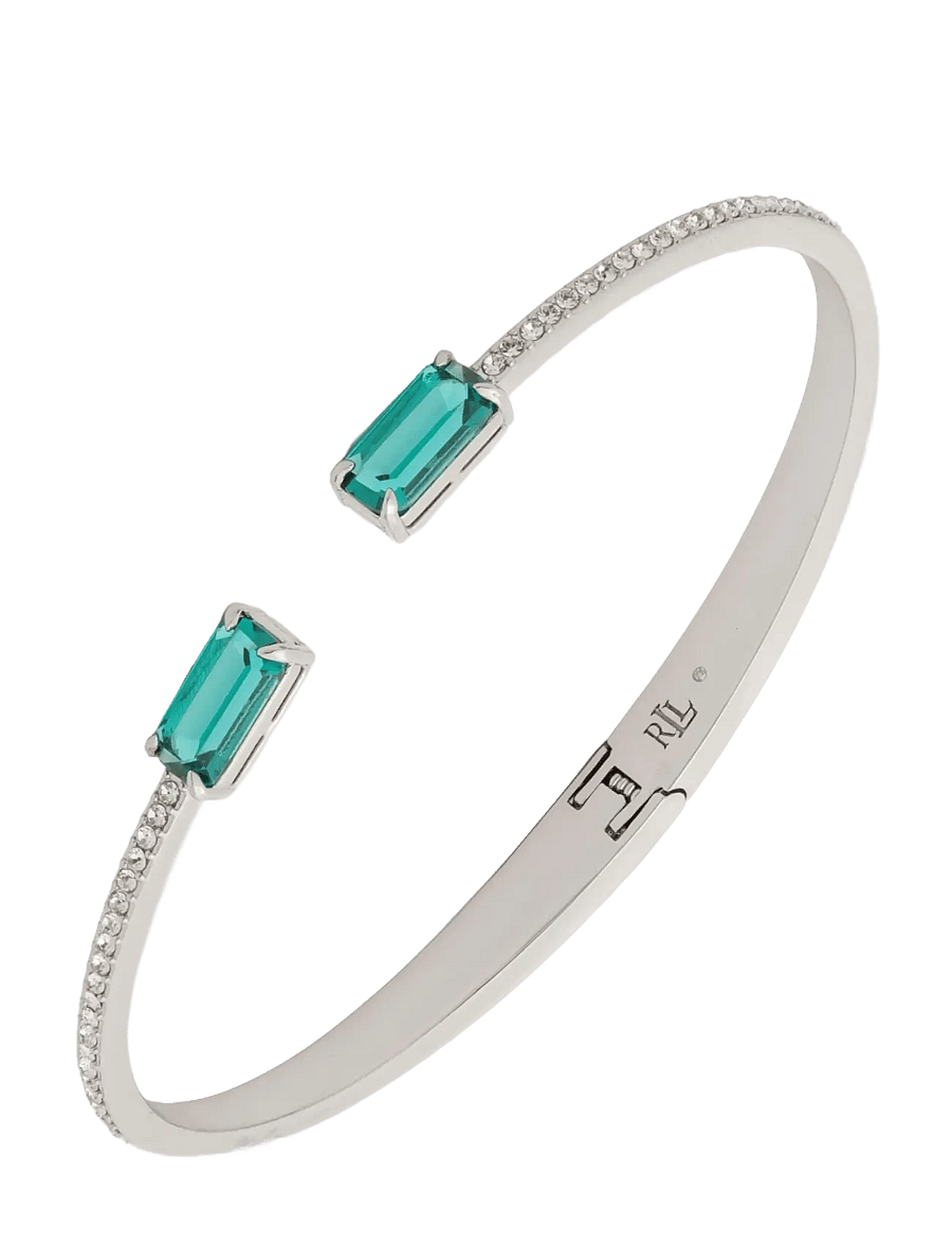 Lauren Ralph Lauren - BR BAGUETTE CUFF - RHD/EMERALD - armreifen - rhd/emerald - 1