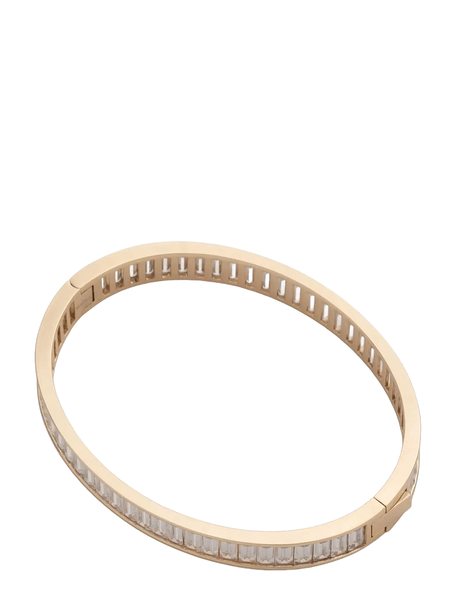 Lauren Ralph Lauren - BR CZ BAGUETTE BANGLE - GLD/CRY - armreifen - gld/cry - 2