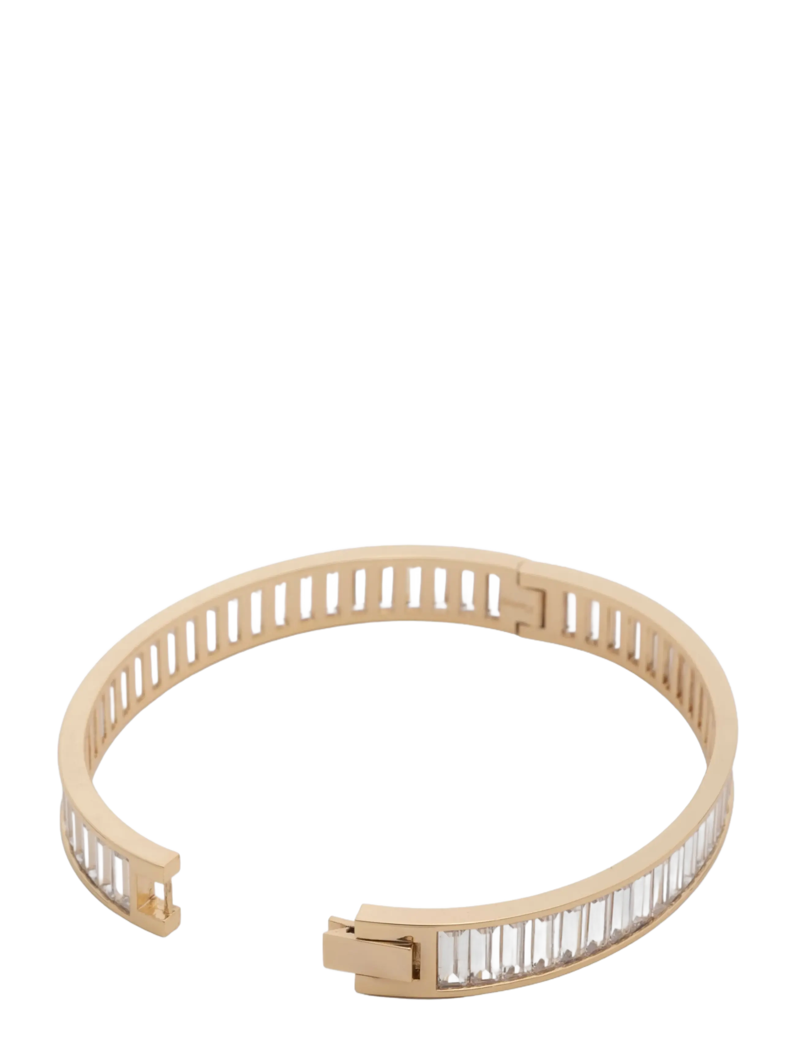 Lauren Ralph Lauren - BR CZ BAGUETTE BANGLE - GLD/CRY - armreifen - gld/cry - 3