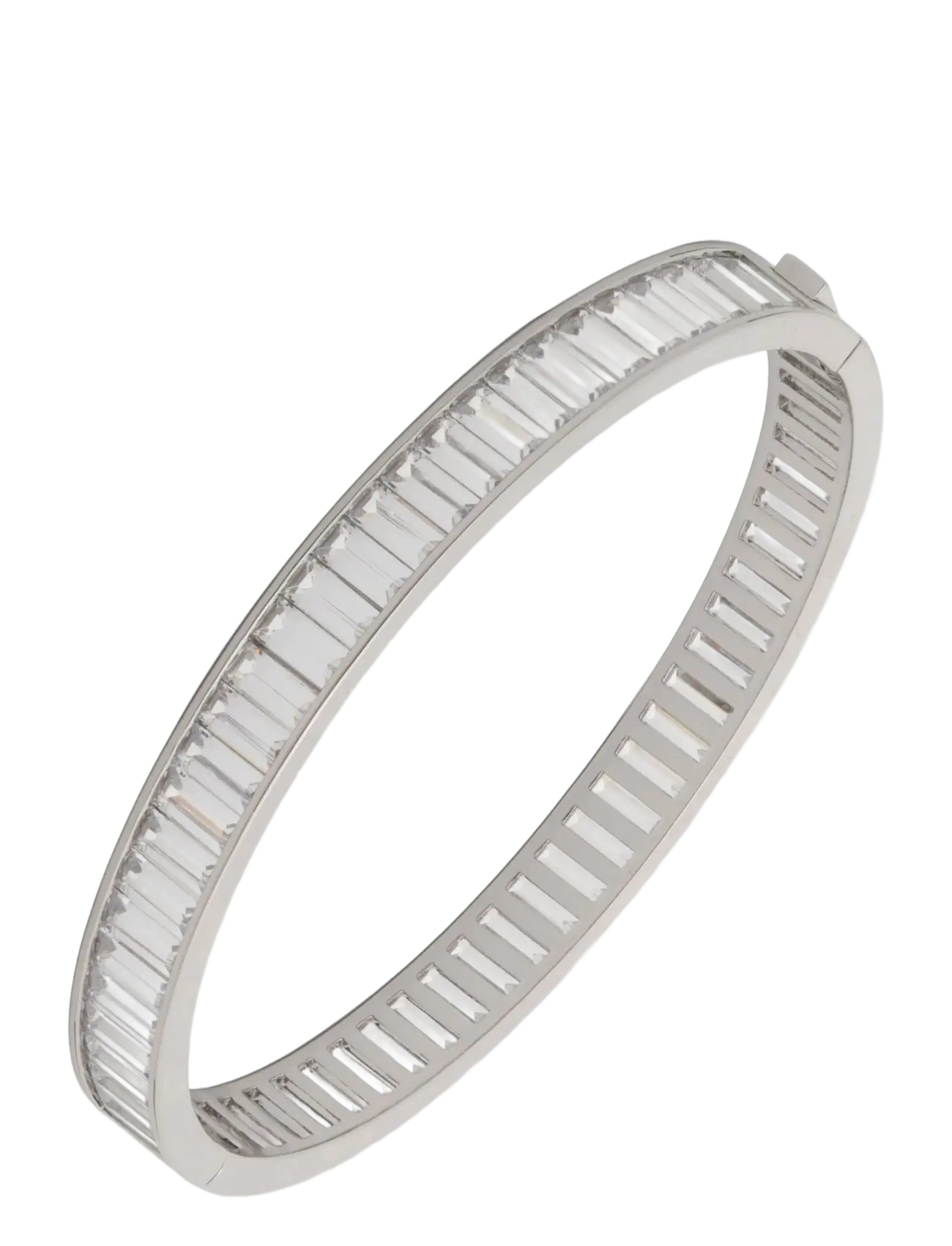 Lauren Ralph Lauren BR CZ BAGUETTE BANGLE - RHD/CRY - Armbänder - RHD/CRY / silver