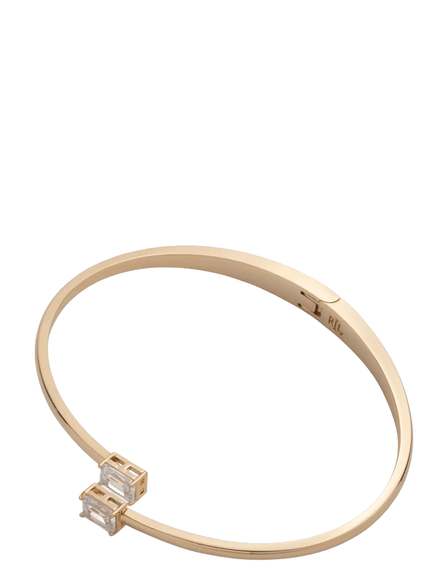 Lauren Ralph Lauren - BR CZ BYPASS CUFF - GLD/CRY - armreifen - gld/cry - 2