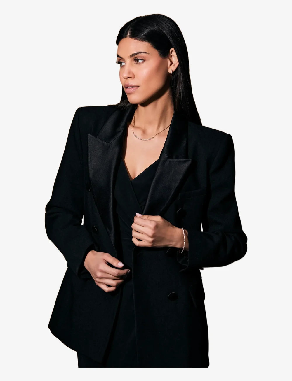 Lauren Ralph Lauren - PE 15MM TWISTED ROPE PAVE HOOP - GLD/CRY - Ørestikker - gld/cry - 2