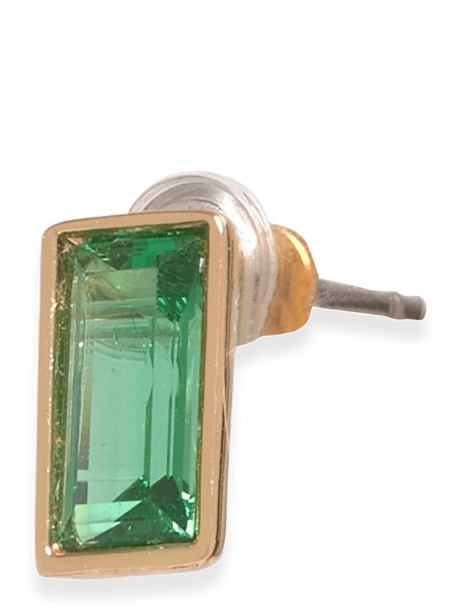Lauren Ralph Lauren - PE BAGUETTE STUD - GLD/ERINITE - ohrstecker - gld/erinite - 1
