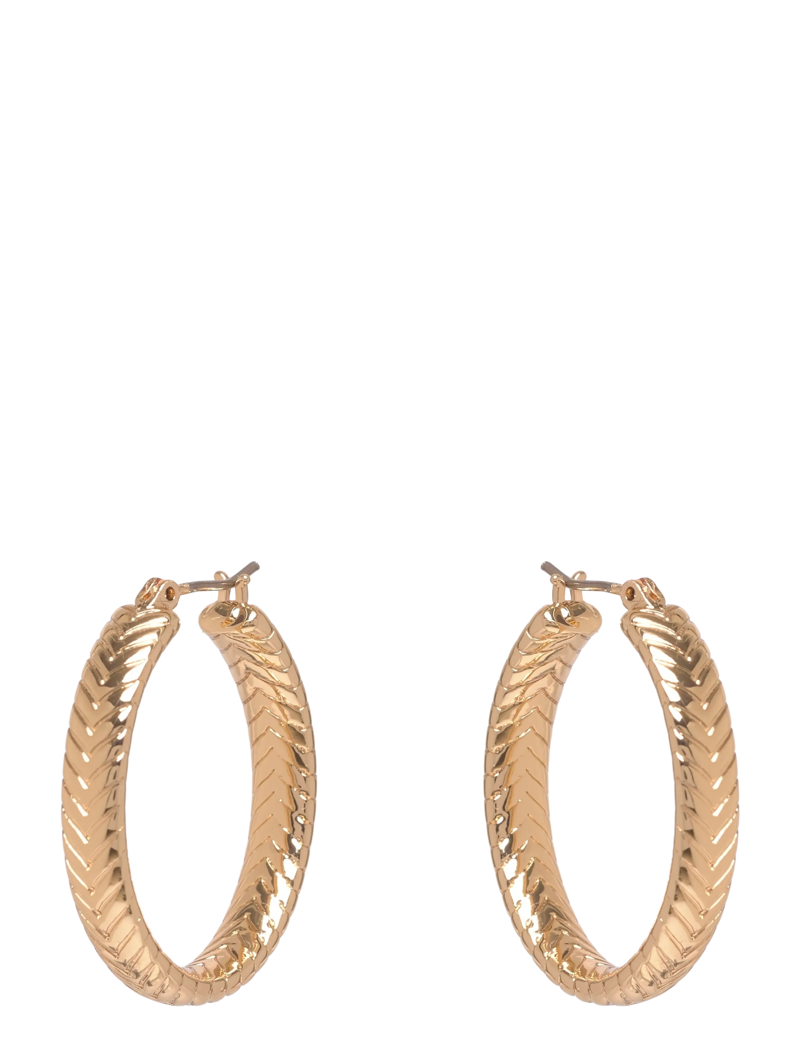 Lauren Ralph Lauren PE 29MM FOXTAIL CHAIN HOOP - GLD - Ralph Lauren - GLD / gold