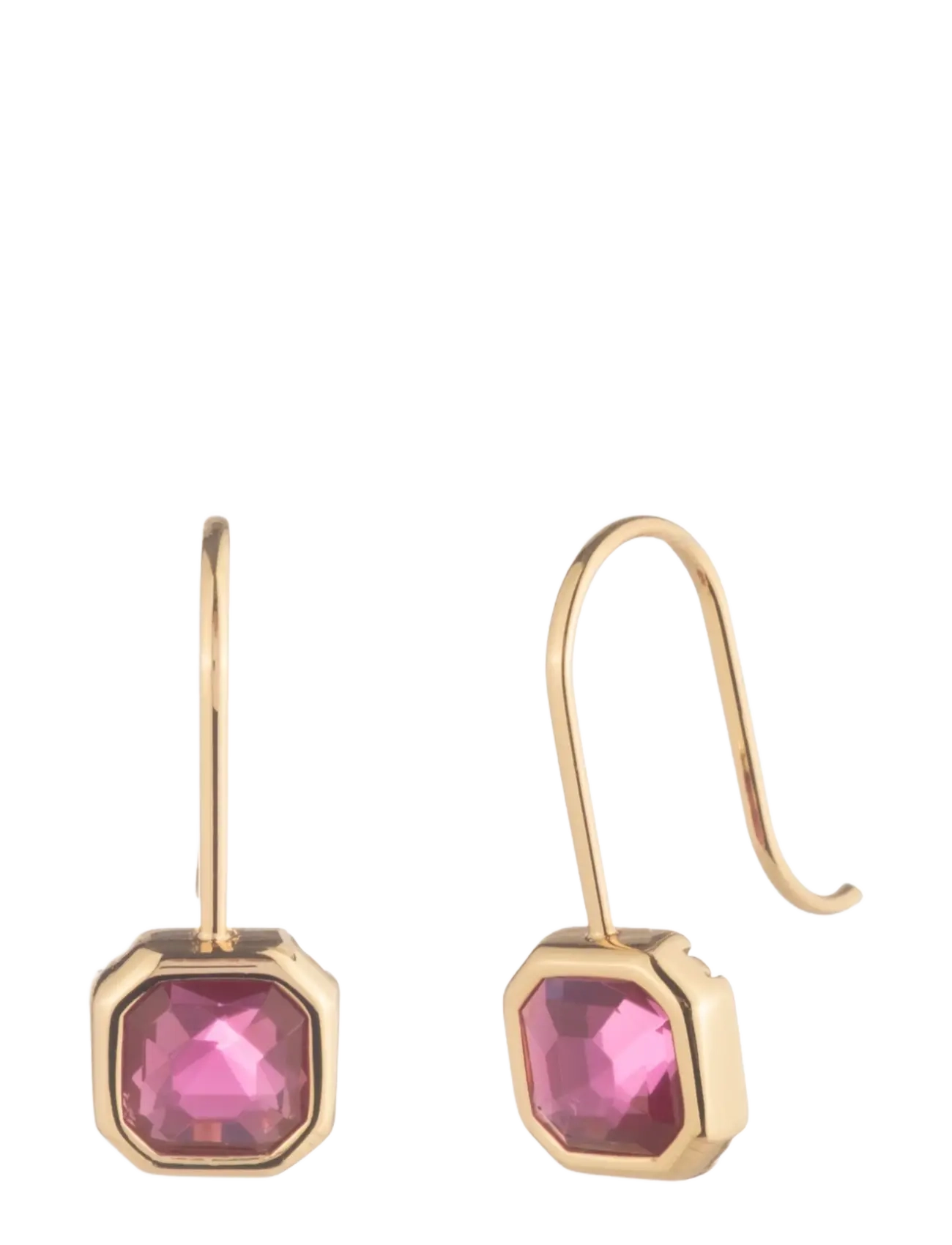 Lauren Ralph Lauren PE STONE DROP- GLD/ FUSCHIA - Accessories - GLD/ FUSCHIA / gold