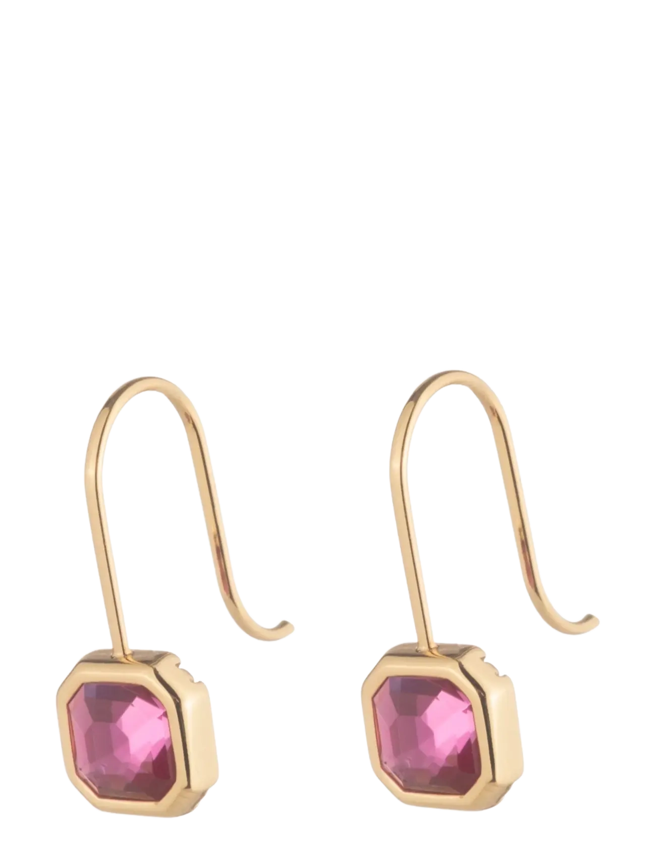 Lauren Ralph Lauren - PE STONE DROP- GLD/ FUSCHIA - Øreringe med vedhæng - gld/ fuschia - 2