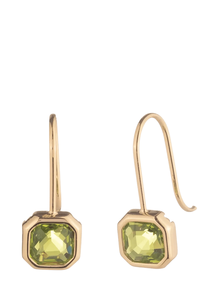 Lauren Ralph Lauren - PE STONE DROP- GLD/ OLIVINE - Øreringe med vedhæng - gld/ olivine - 1