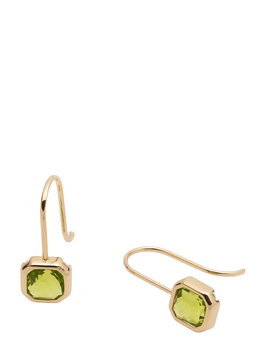 Lauren Ralph Lauren - PE STONE DROP- GLD/ OLIVINE - Øreringe med vedhæng - gld/ olivine - 3