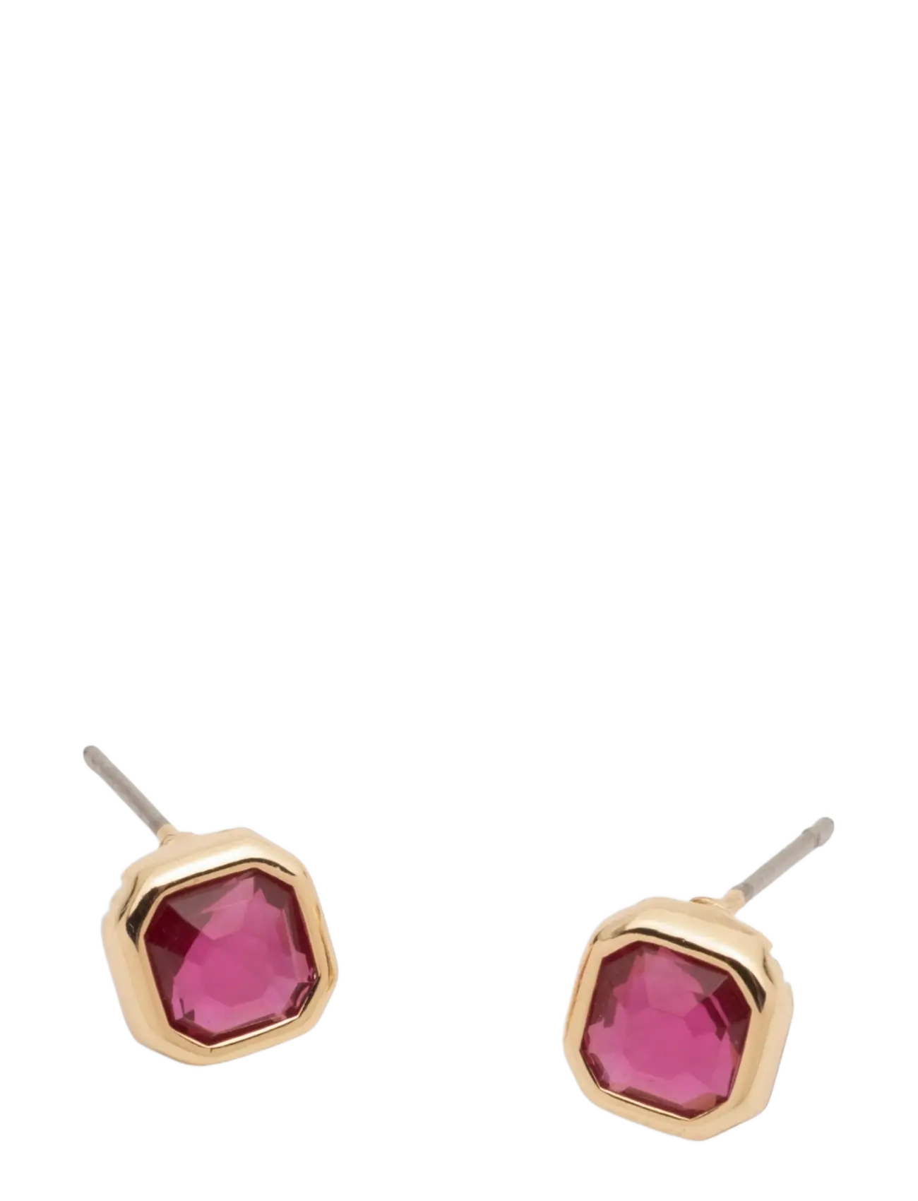 Lauren Ralph Lauren - PE STONE STUD- GLD/ FUSCHIA - Ørestikker - gld/ fuschia - 2
