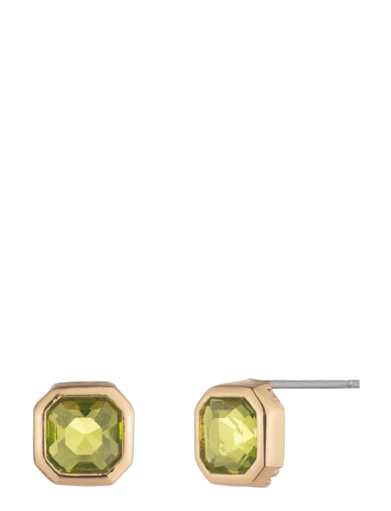 Lauren Ralph Lauren PE STONE STUD- GLD/ OLIVINE - Accessories - GLD/ OLIVINE / green