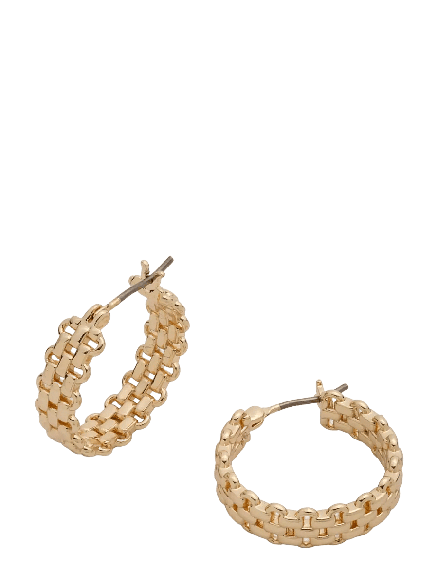 Lauren Ralph Lauren - PE 20MM CHAIN HOOP- GLD - creoler & hoops - gld - 3