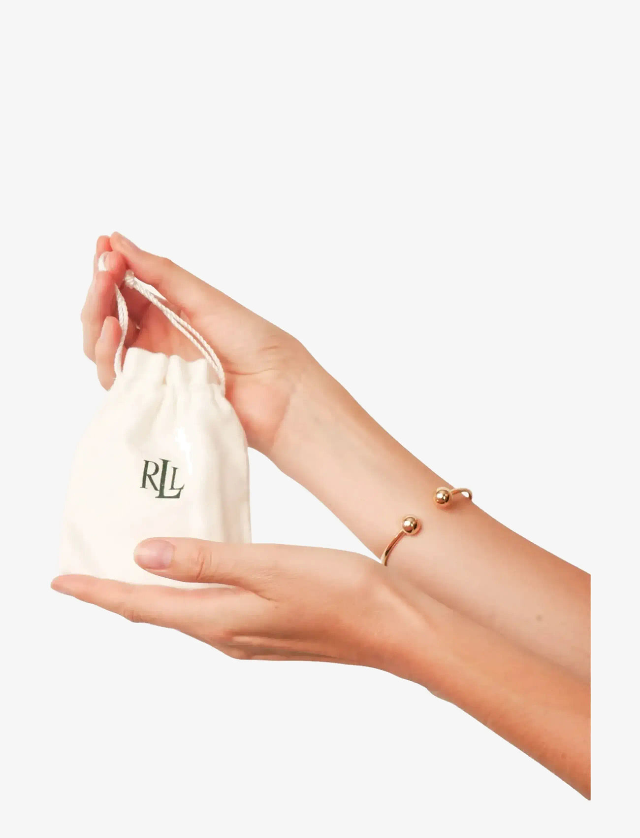 Lauren Ralph Lauren - NK PRL PADLOCK PENDANT - GLD/WHT PEARL/CRY - pärlhalsband - gld/wht pearl/cry - 2