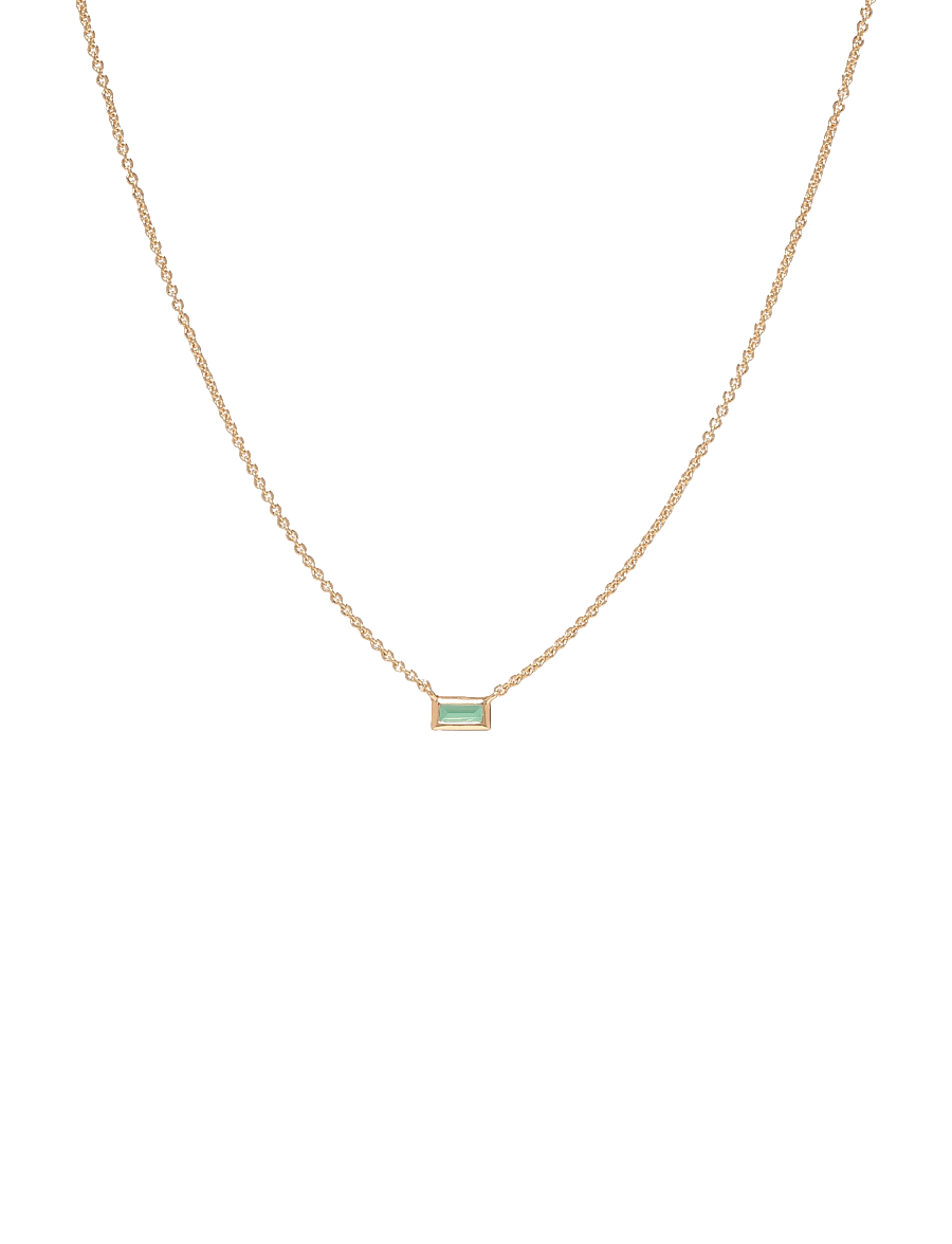Lauren Ralph Lauren - NK 16IN BAGUETTE PENDANT - GLD/ERINITE - halskæder med vedhæng - gld/erinite - 0