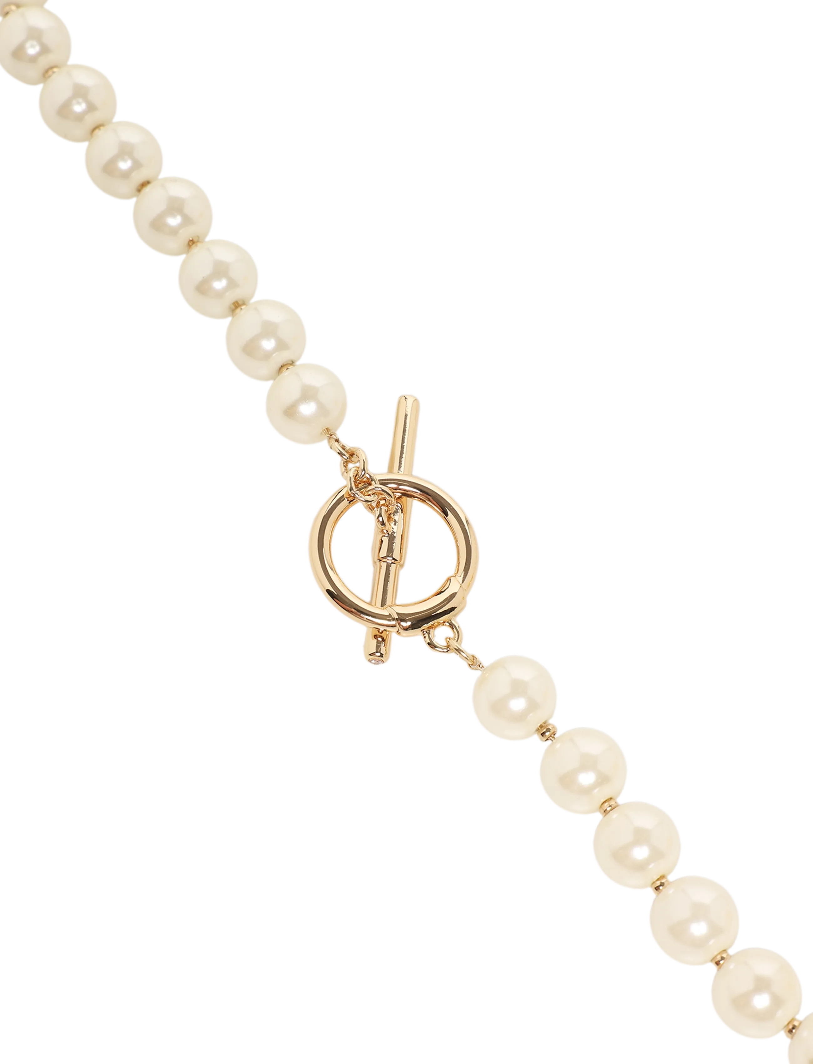 Lauren Ralph Lauren - NK 16IN LRL PEARL COLLAR - GLD/WHITE - collier de perles - gld/white - 3