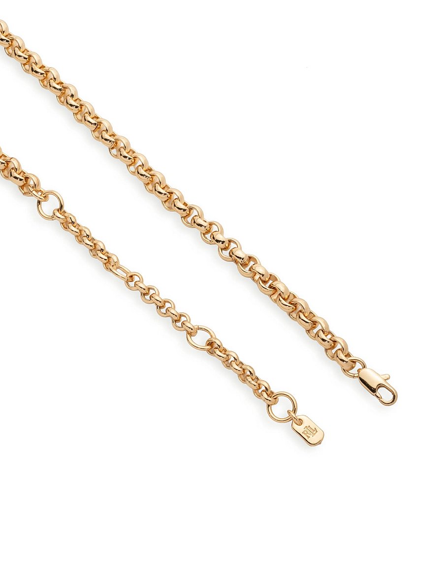 Lauren Ralph Lauren - NK 16IN CHAIN COLLAR- GLD - halskæder - gld - 3
