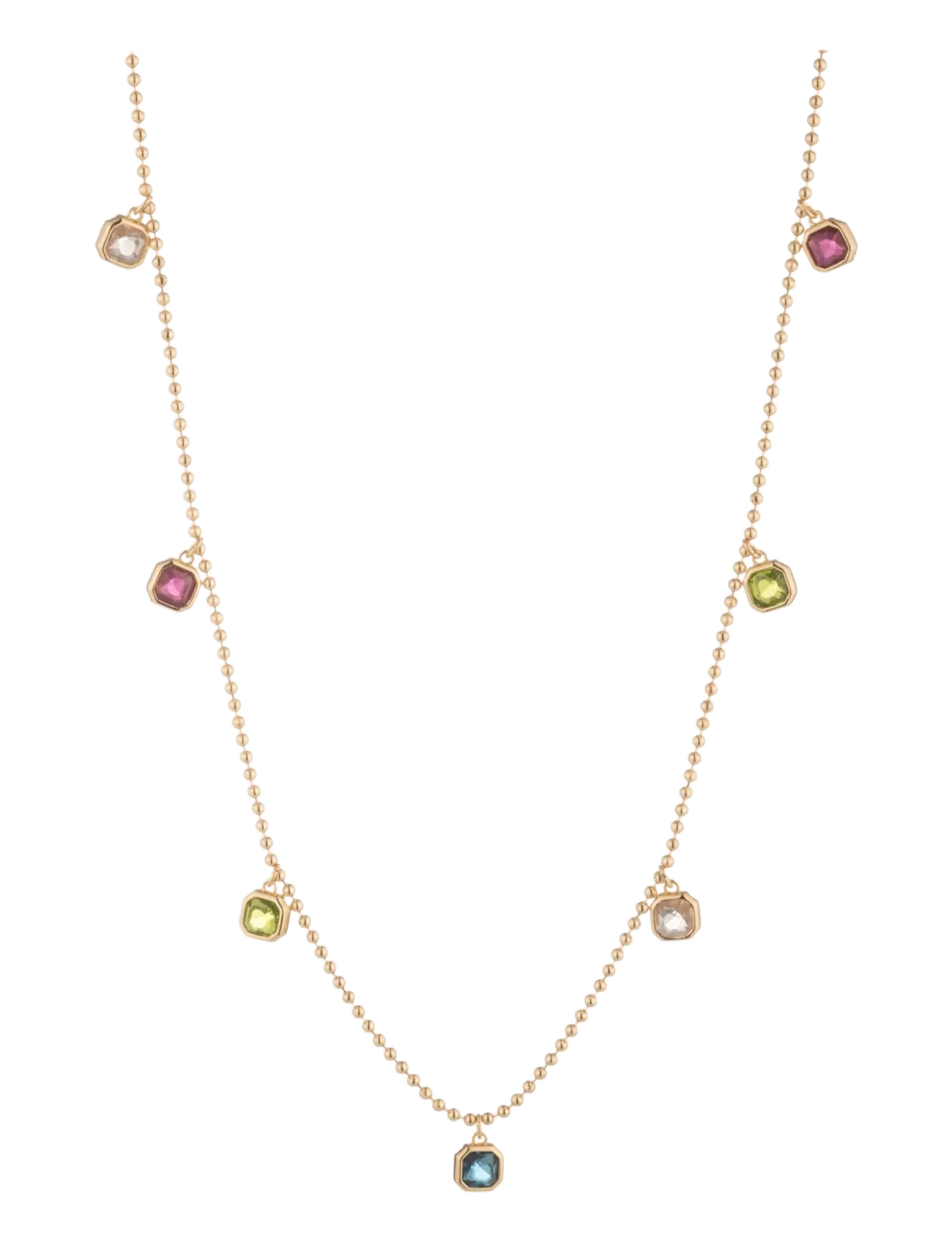 Lauren Ralph Lauren NK 16IN SHAKY STATION COLLAR- GLD/ MULTI - Accessories - GLD/ MULTI / gold