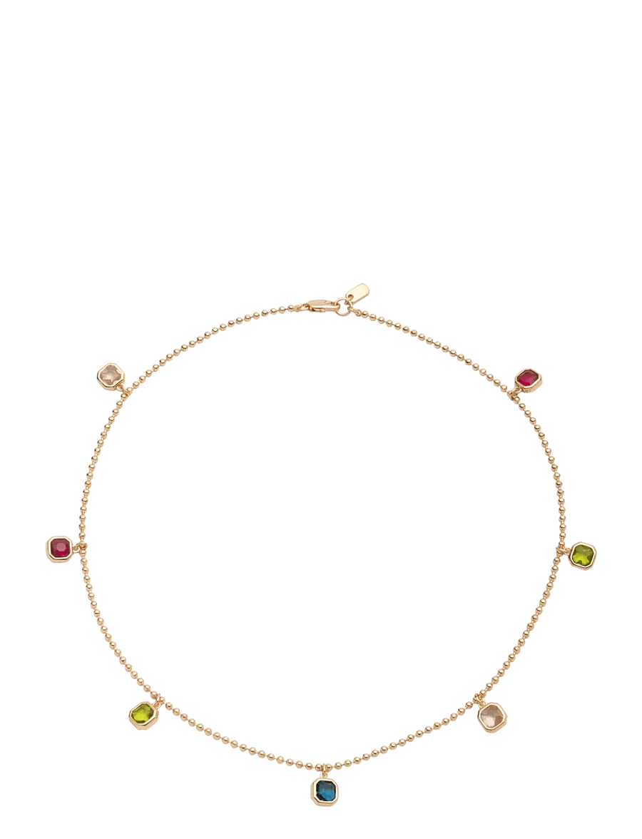Lauren Ralph Lauren - NK 16IN SHAKY STATION COLLAR- GLD/ MULTI - halskæder med vedhæng - gld/ multi - 2