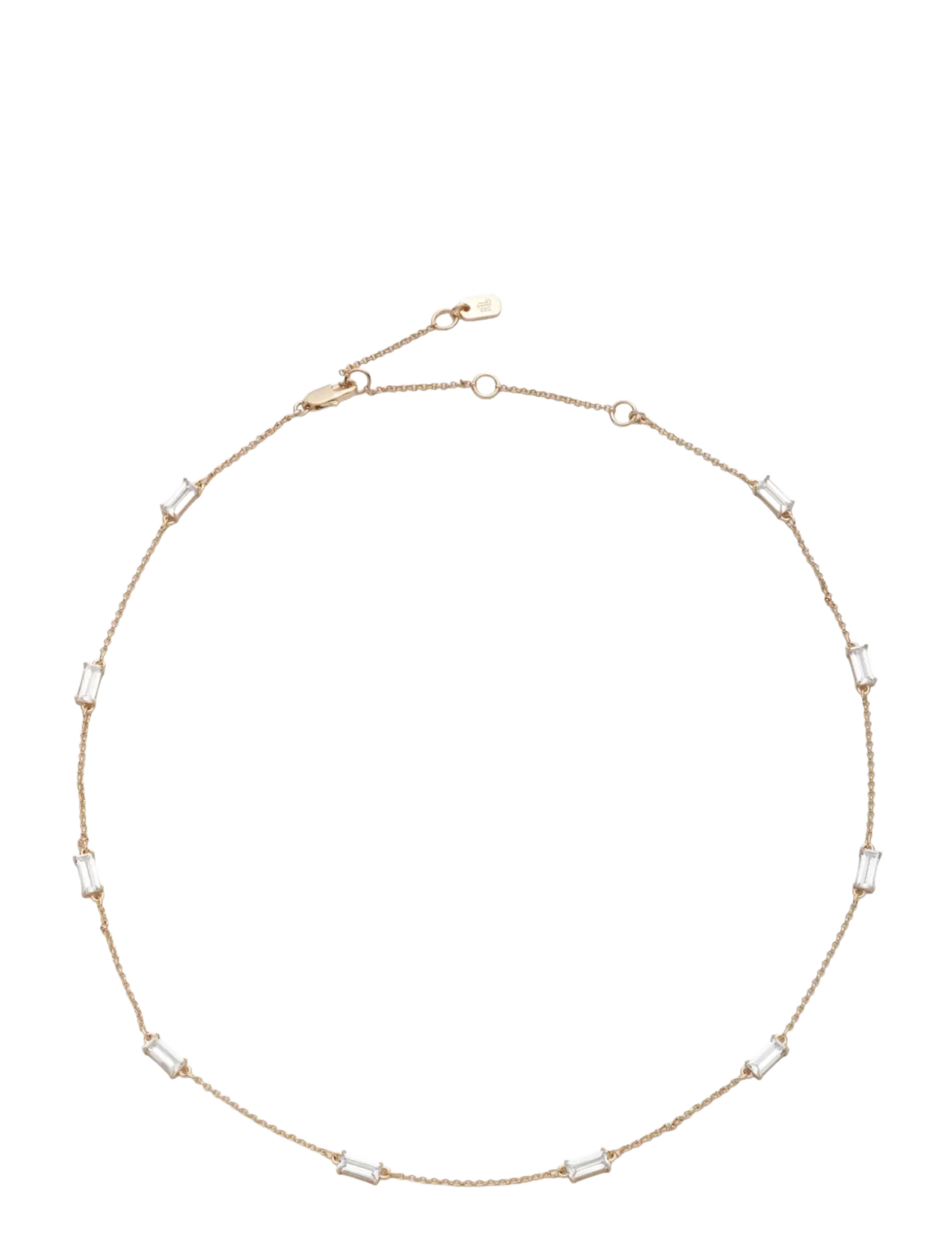 Lauren Ralph Lauren - NK 16IN CZ STATION COLLAR - GLD/CRY - ketten mit anhänger - gld/cry - 2
