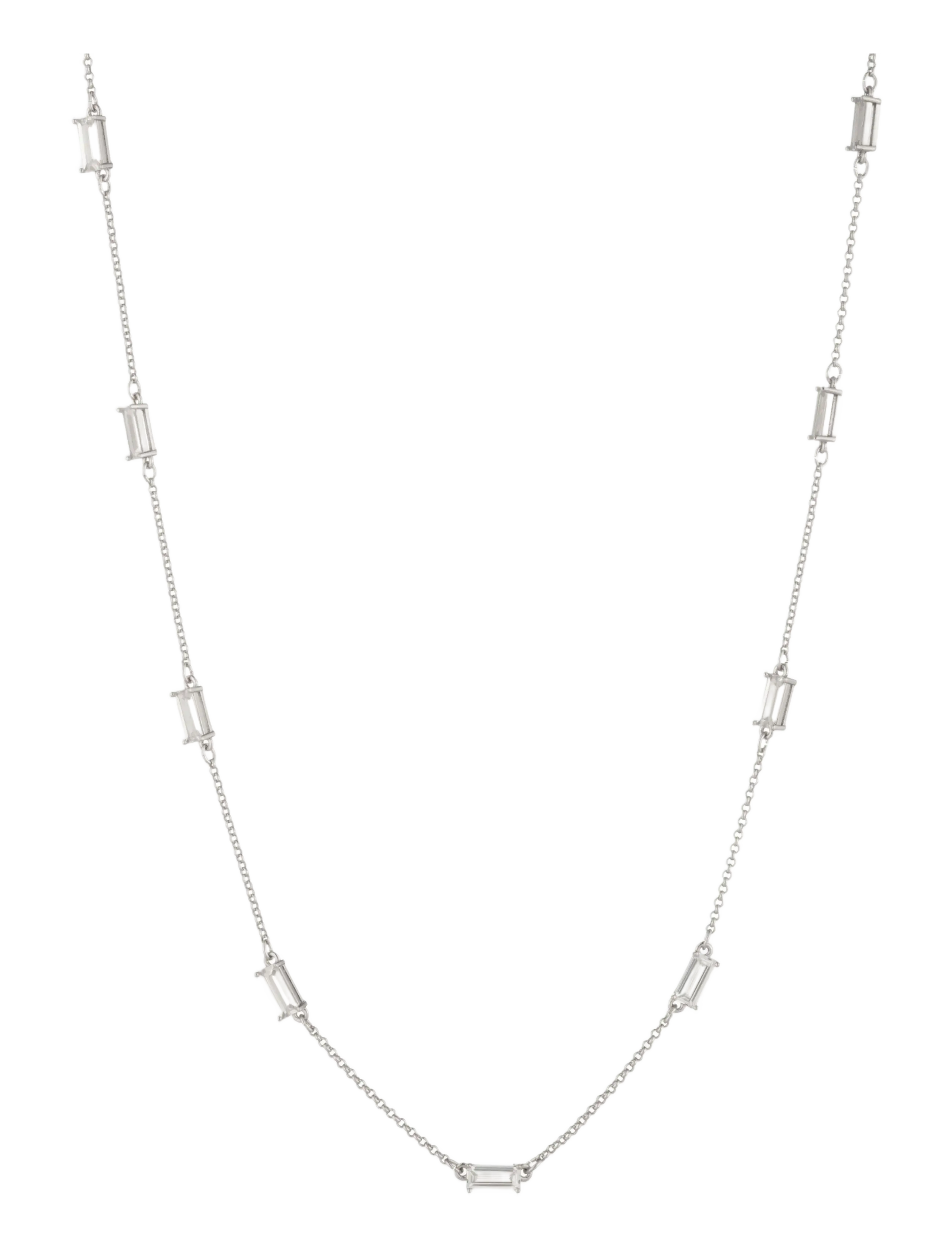 Lauren Ralph Lauren NK 16IN CZ STATION COLLAR - RHD/CRY - Halsketten - RHD/CRY / silver