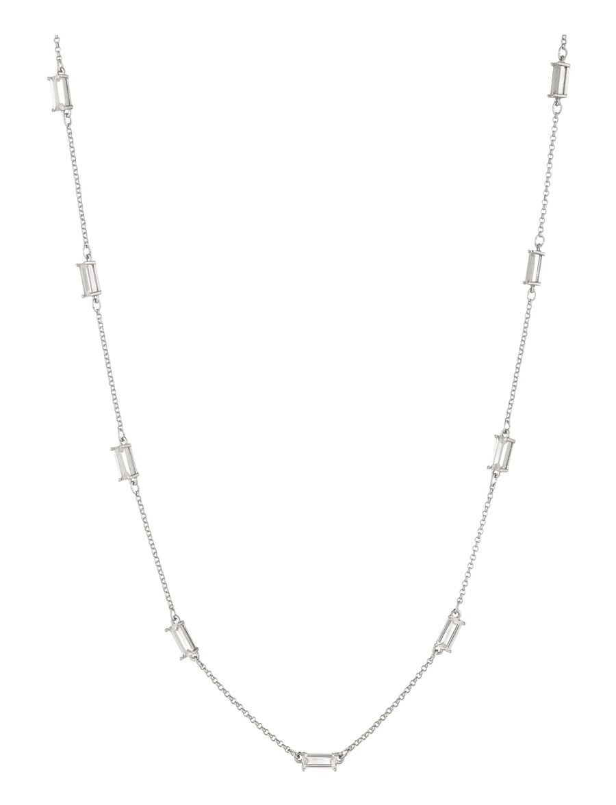 Lauren Ralph Lauren - NK 16IN CZ STATION COLLAR - RHD/CRY - ketten mit anhänger - rhd/cry - 1