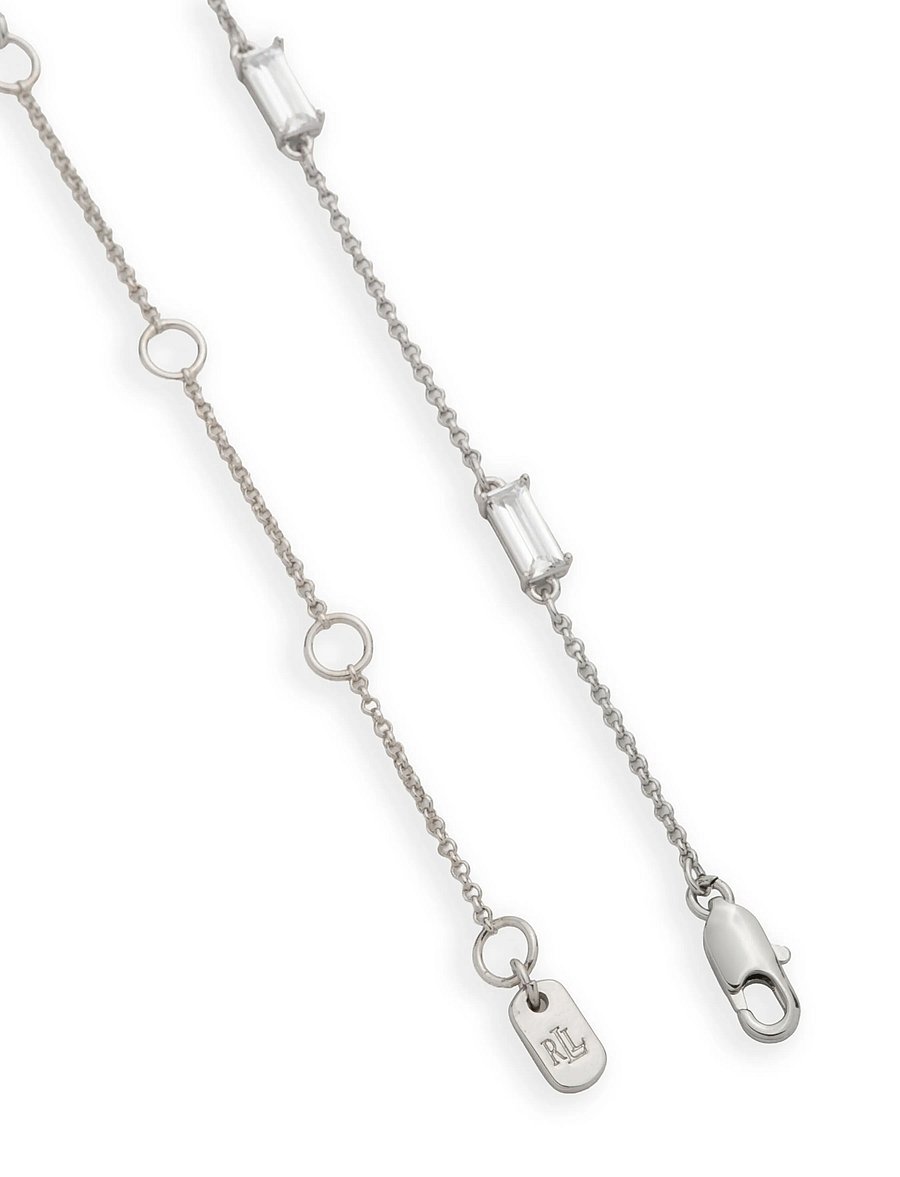 Lauren Ralph Lauren - NK 16IN CZ STATION COLLAR - RHD/CRY - ketten mit anhänger - rhd/cry - 3