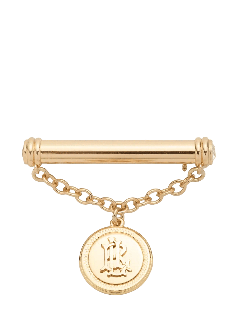 Lauren Ralph Lauren - BOX PIN LOGO COIN- TWO - brooches - two - 0