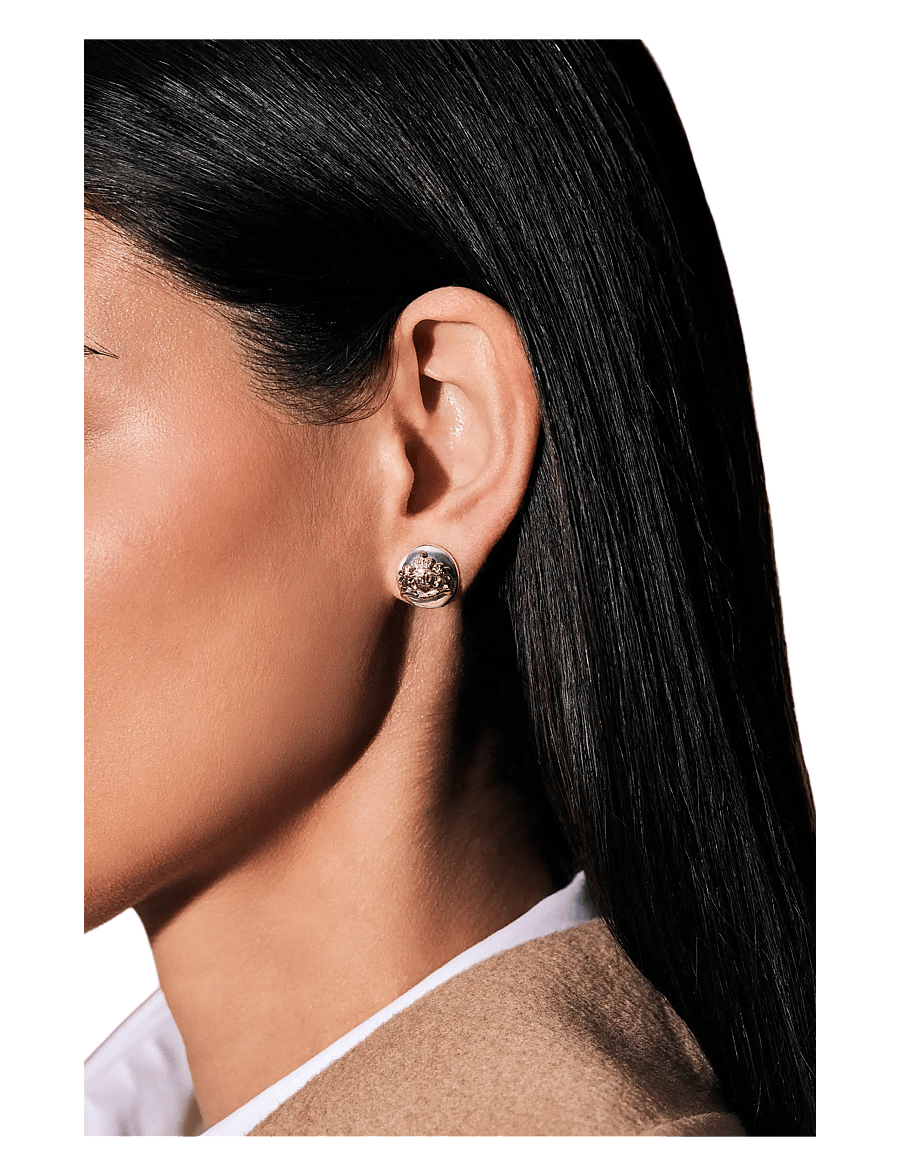 Lauren Ralph Lauren - PE 14MM CREST STUD-TWO TONE - two tone - 1