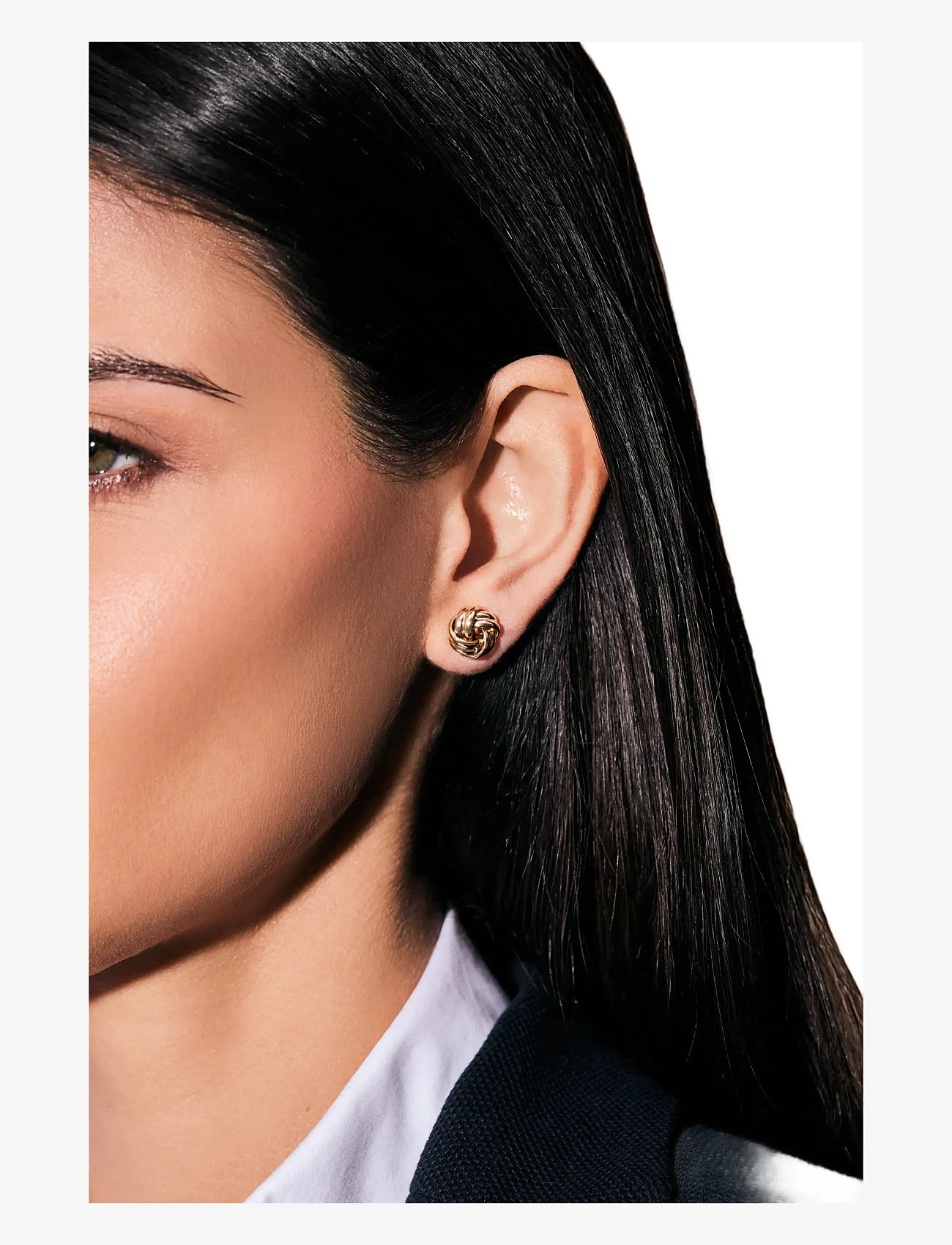 Lauren Ralph Lauren - PE KNOT STUD-GLD - Ørestikker - gld - 1